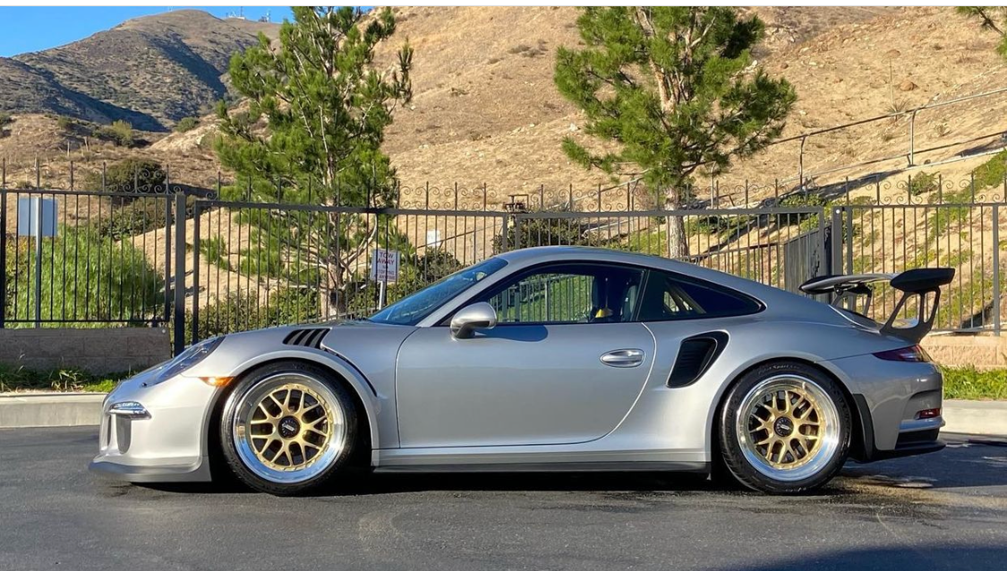 Wheels and Tires/Axles - 19" GOLD BBS E07 991 GT3RS Specification 19X10 front 19x13 Rear CUP 2 Tires TPMS incl - Used - 0  All Models - Northridge, CA 91326, United States