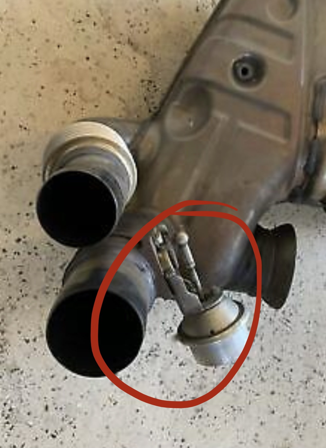 Engine - Exhaust - WTB 991.1 GT3 side muffler Exhaust valve - Used - 0  All Models - Los Angeles, CA 90056, United States
