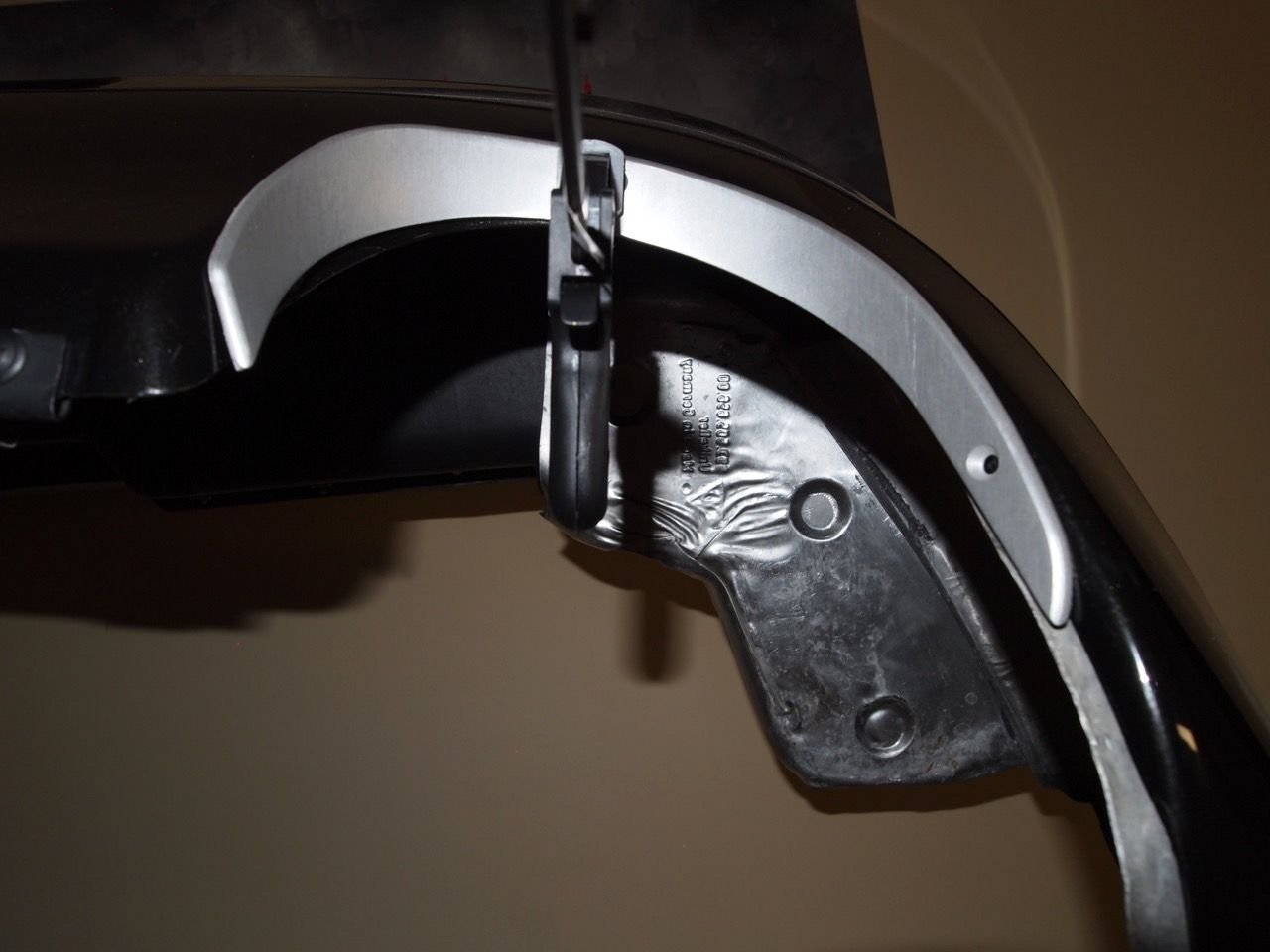 How to make wide body exhaust tip heat shield fit on a narrow body