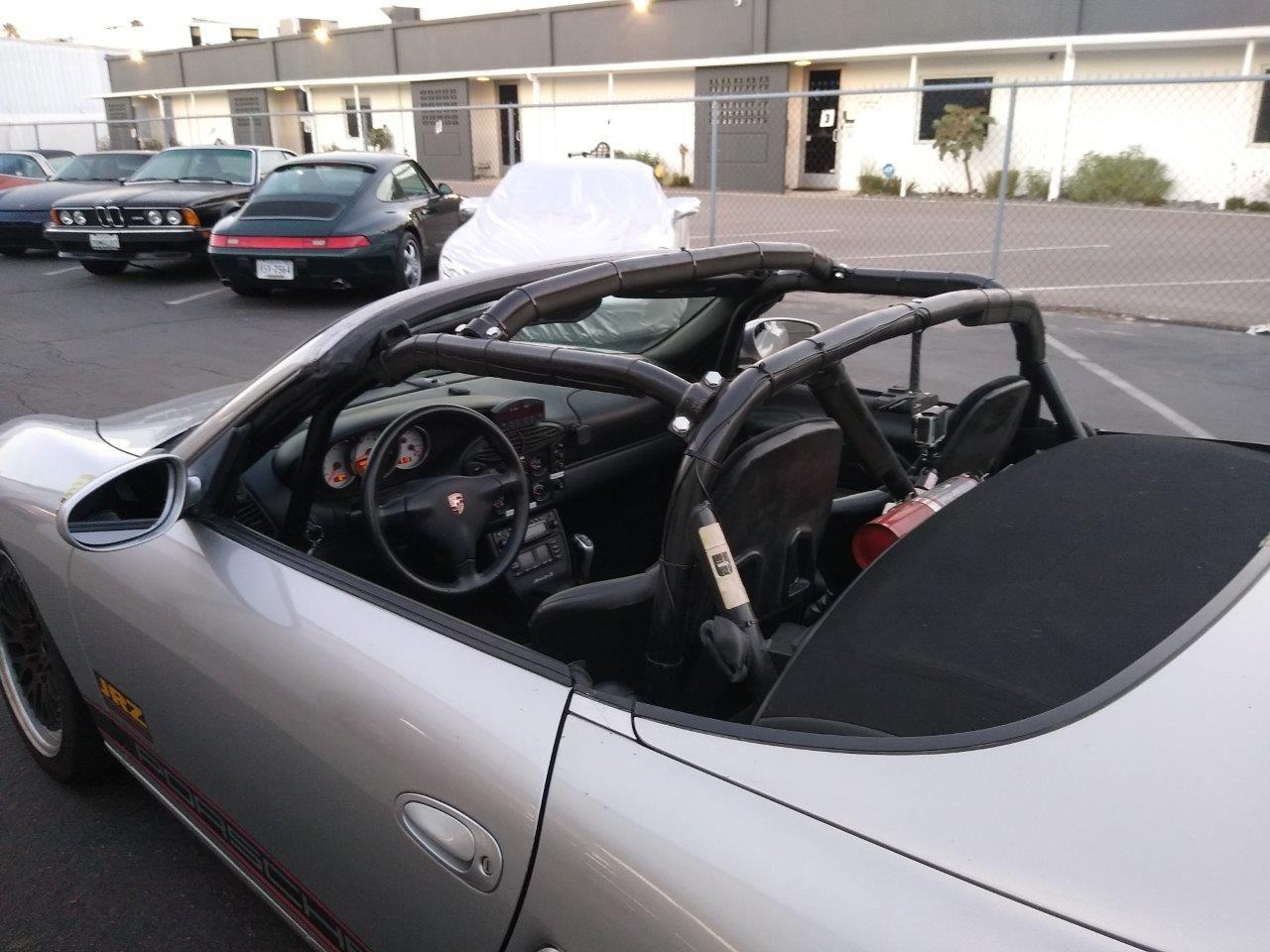 2002 Porsche Boxster - 2002 Boxster-S Street legal track/day car. - Used - VIN WP0CB29802U663690 - 102,000 Miles - 6 cyl - 2WD - Manual - Convertible - Silver - San Diego, CA 9213, United States