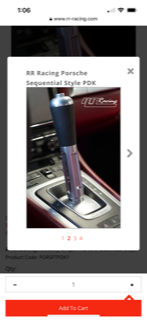 Accessories - RR Racing sequential style PDK shifter - New - 0  All Models - Green Bay, WI 54301, United States