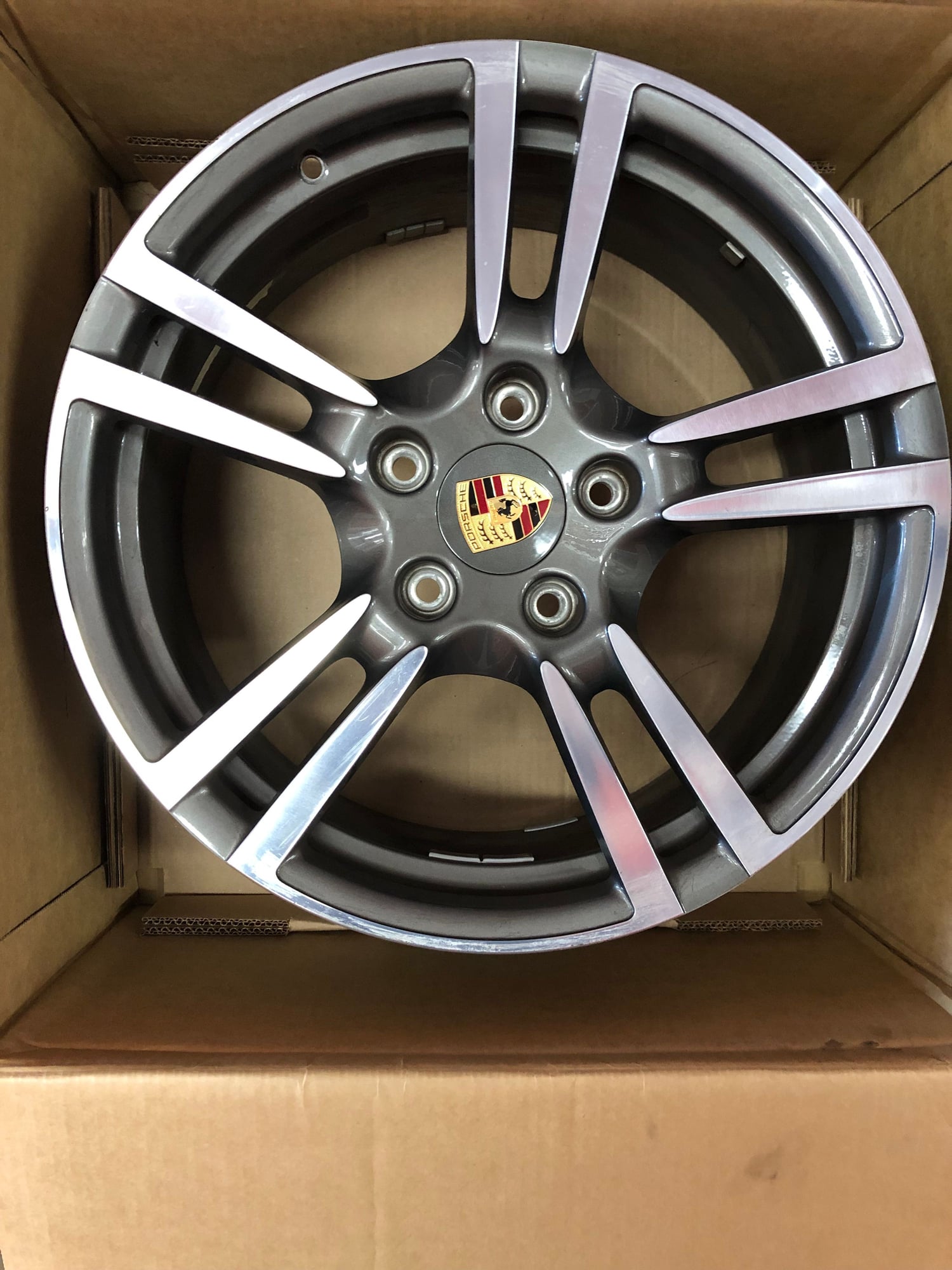 Wheels and Tires/Axles - Porsche OEM Turbo II Style wide body 997 911 Wheels - Used - 2005 to 2012 Porsche Carrera - Bronx, NY 10452, United States