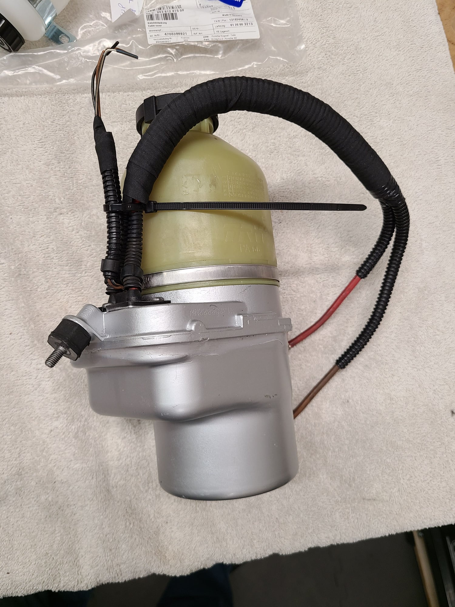 steering power pump electric trw cup porsche upgrade fs rennlist sold