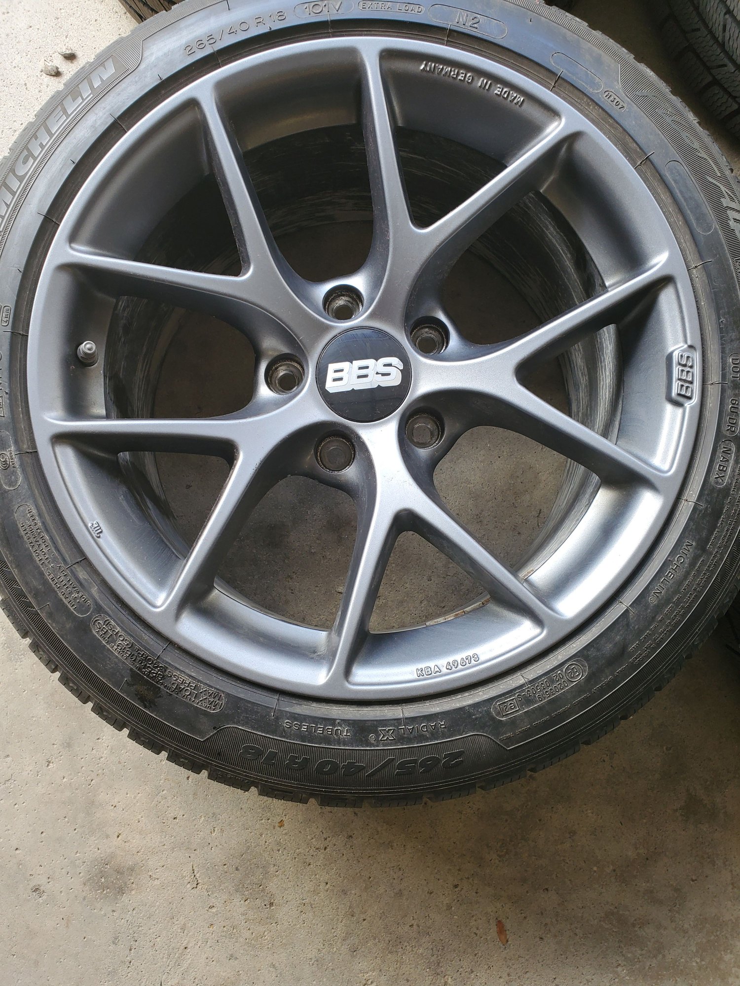 Wheels and Tires/Axles - 996 Turbo or Cayman S BBS SR 18" wheels with Michellin Pilot Alpin PA2 Snow Tires - Used - 2000 to 2005 Porsche 911 - 2006 to 2015 Porsche Cayman - Bloomfield Hills, MI 48302, United States