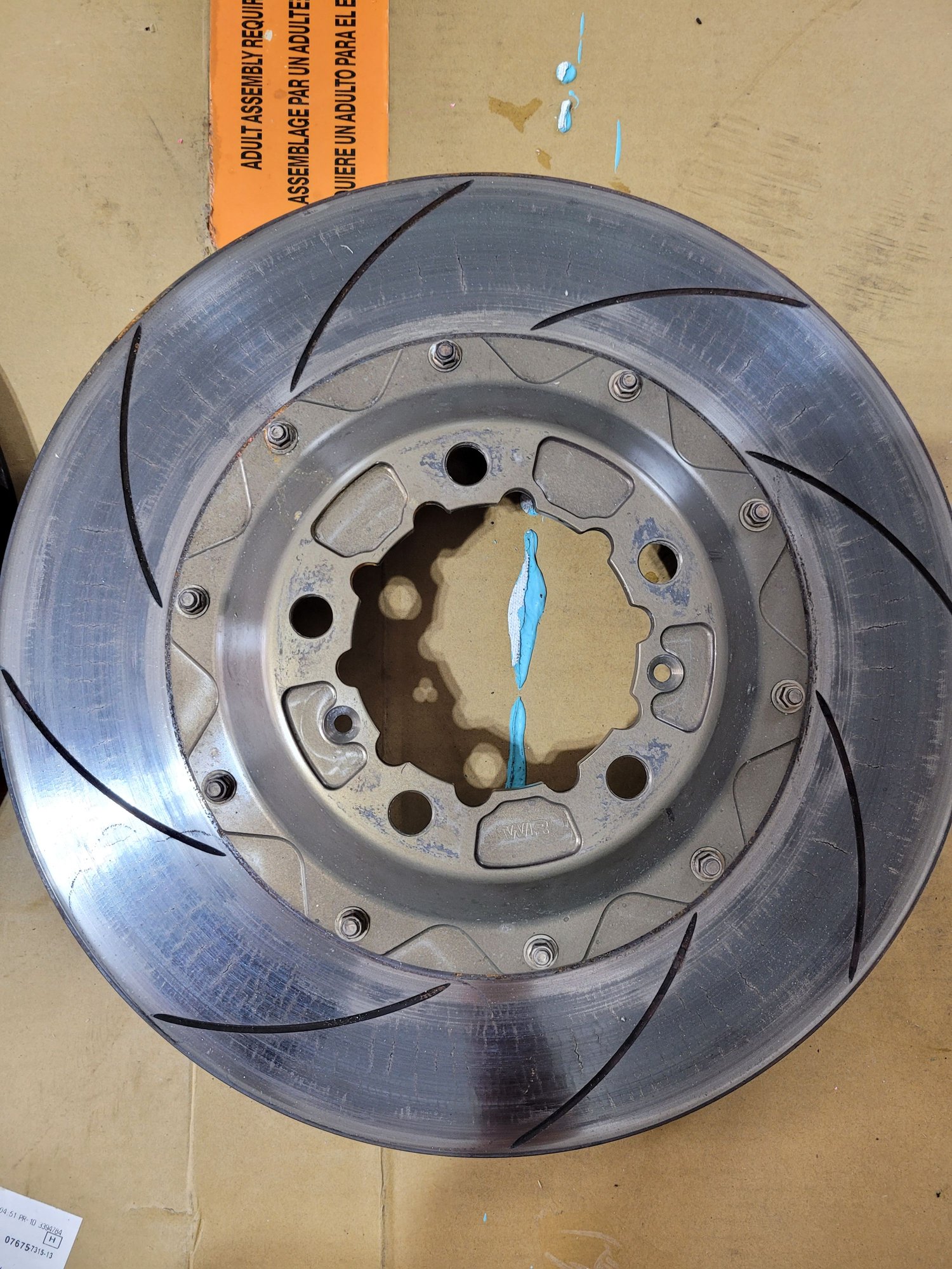 Brakes - AP 380mm front rotors for 997.2 GT3/RS/Cup - Used - 2007 to 2015 Porsche 911 - Old Tappan, NJ 07675, United States