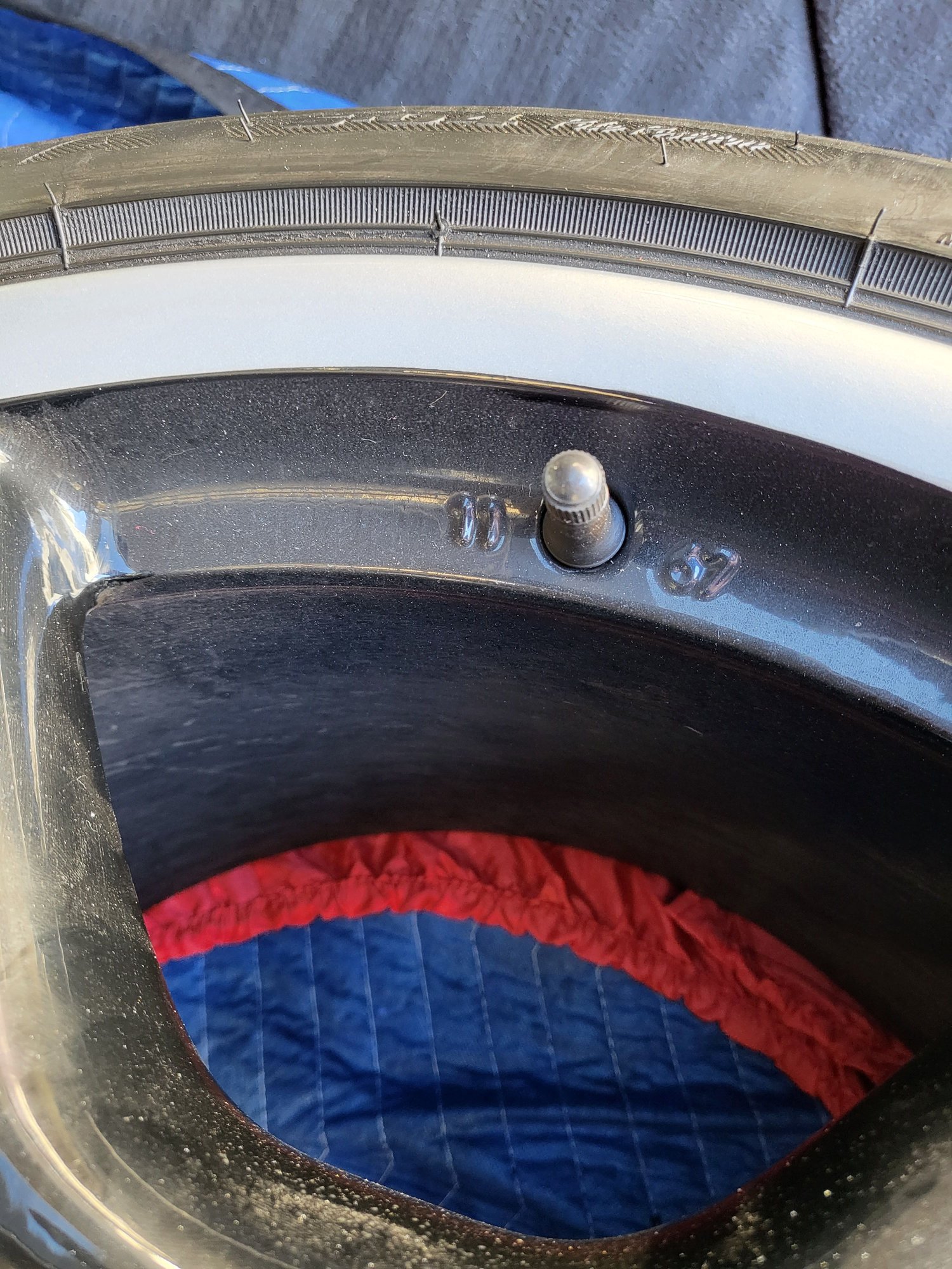 Wheels and Tires/Axles - Mint powder coated Lobster Claw Wheels with Bridgestone Potenza - Used - 2005 to 2012 Porsche 911 - San Ramon, CA 94582, United States