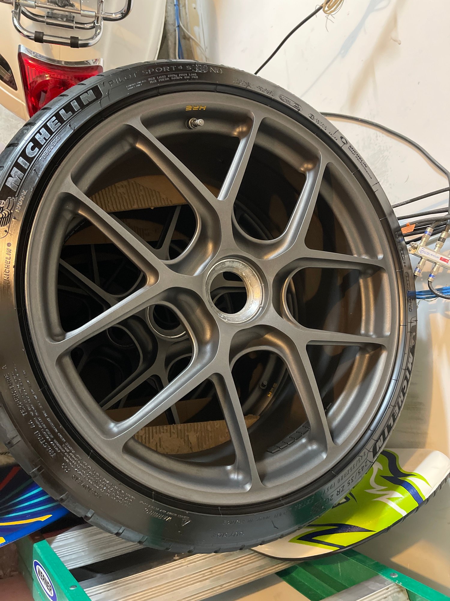 Wheels and Tires/Axles - FS: HRE Lightweight R101 Centerlock Wheels in Satin Charcoal. Like New, Perfect. - Used - 2016 to 2020 Porsche 911 - Greenwich, CT 06830, United States