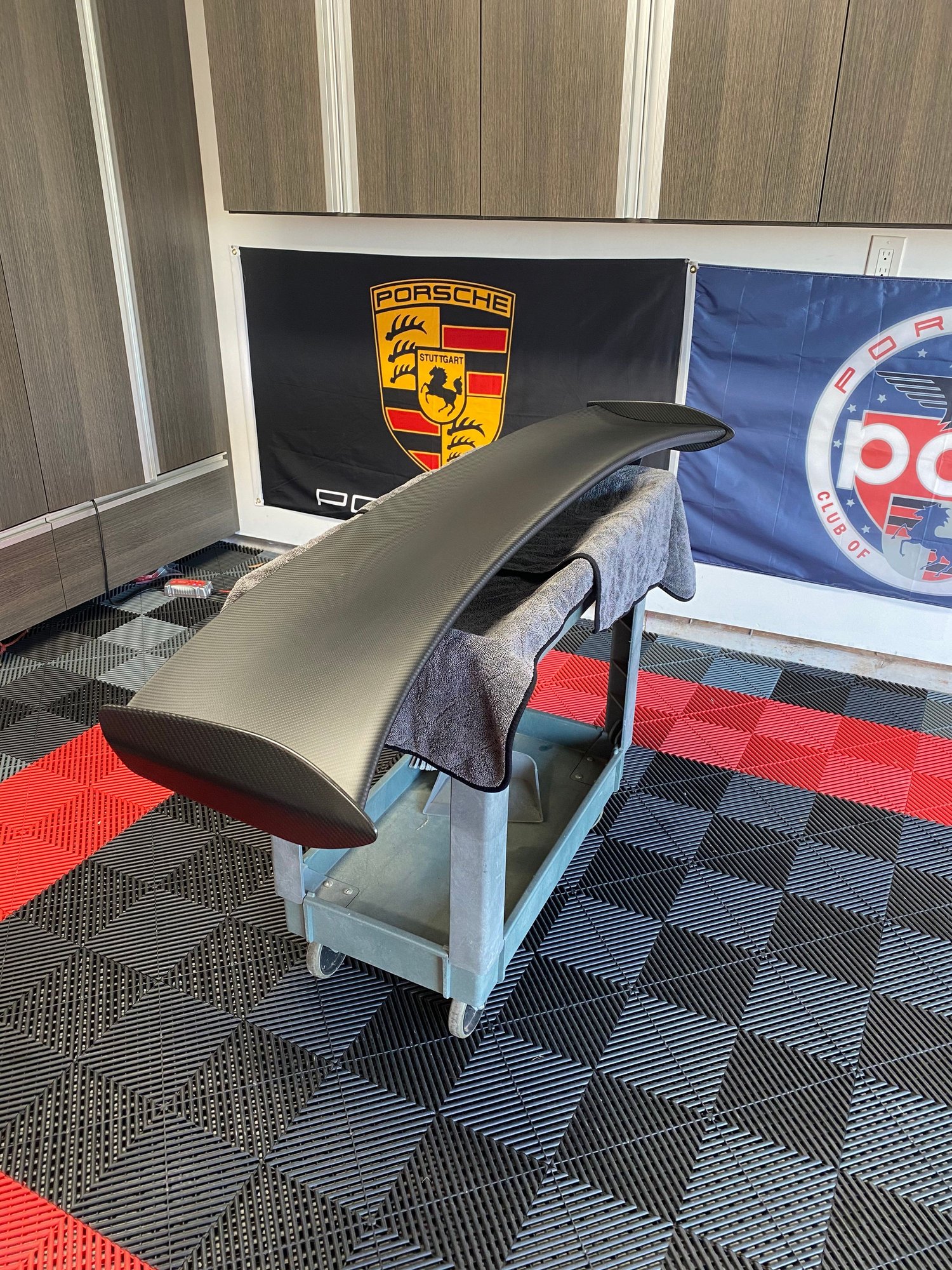 Exterior Body Parts - Vorsteiner wing and front spoiler GT3RS 991.1 - Used - 2016 to 2017 Porsche 911 - San Diego, CA 92106, United States