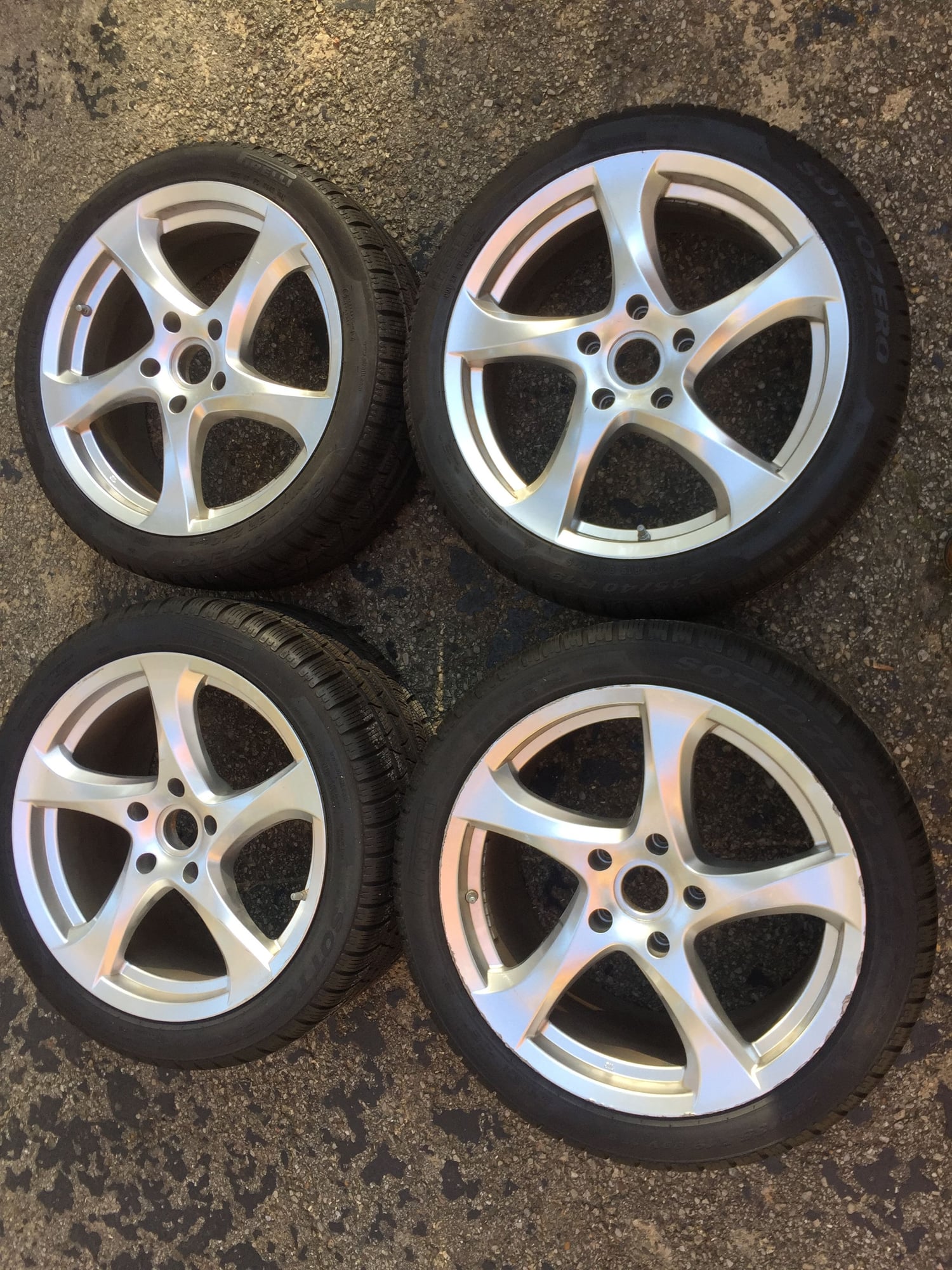 Wheels and Tires/Axles - Porsche winter wheels and tires - Used - 2006 to 2012 Porsche 911 - Hartford, WI 53027, United States