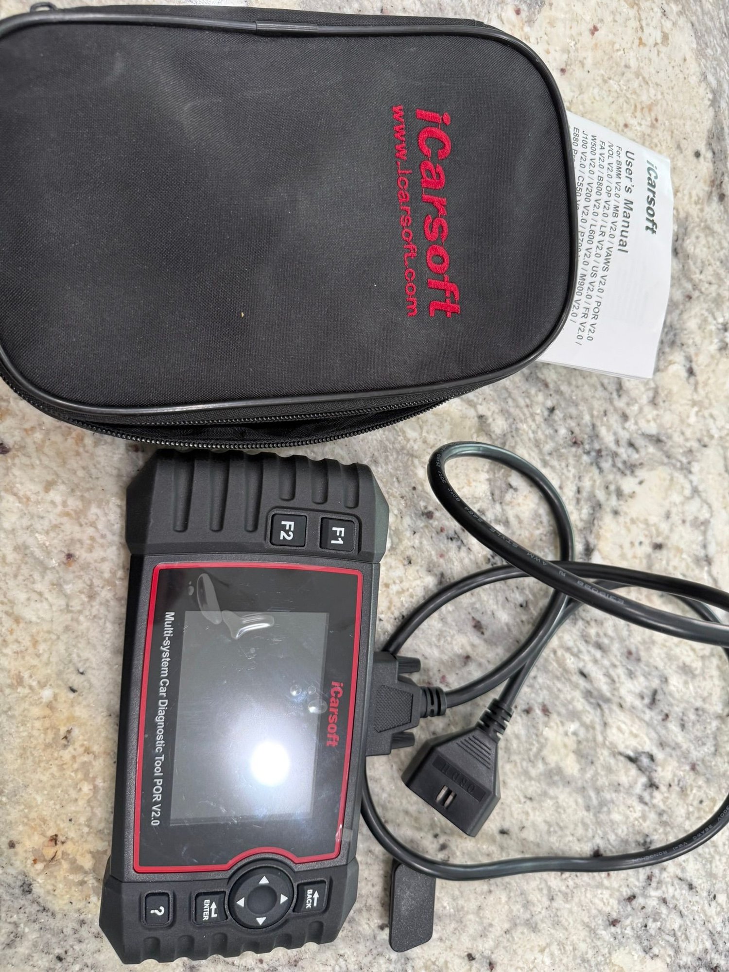 2013 Porsche 911 - iCarsoft POR V2.0 Diagnostic Tool - Accessories - $100 - Charlotte, NC 28205, United States