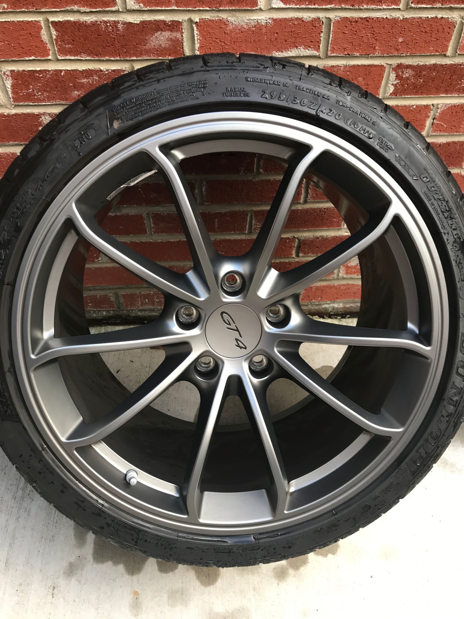 Wheels and Tires/Axles - OEM GT4 Wheels and Tires Platinum - Used - 2016 Porsche Cayman GT4 - Washington, DC 20007, United States