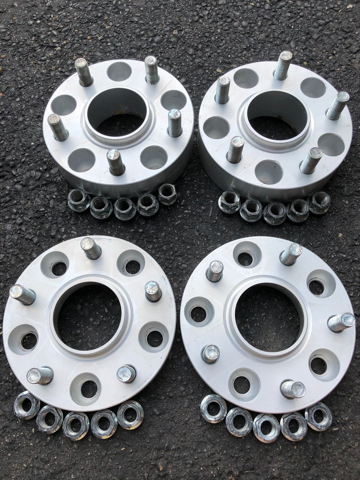 For Sale Wheel Spacers 5x130 Spacer 14x1.5 studs Set of 4. 2cm thick & 4 cm thick Rennlist