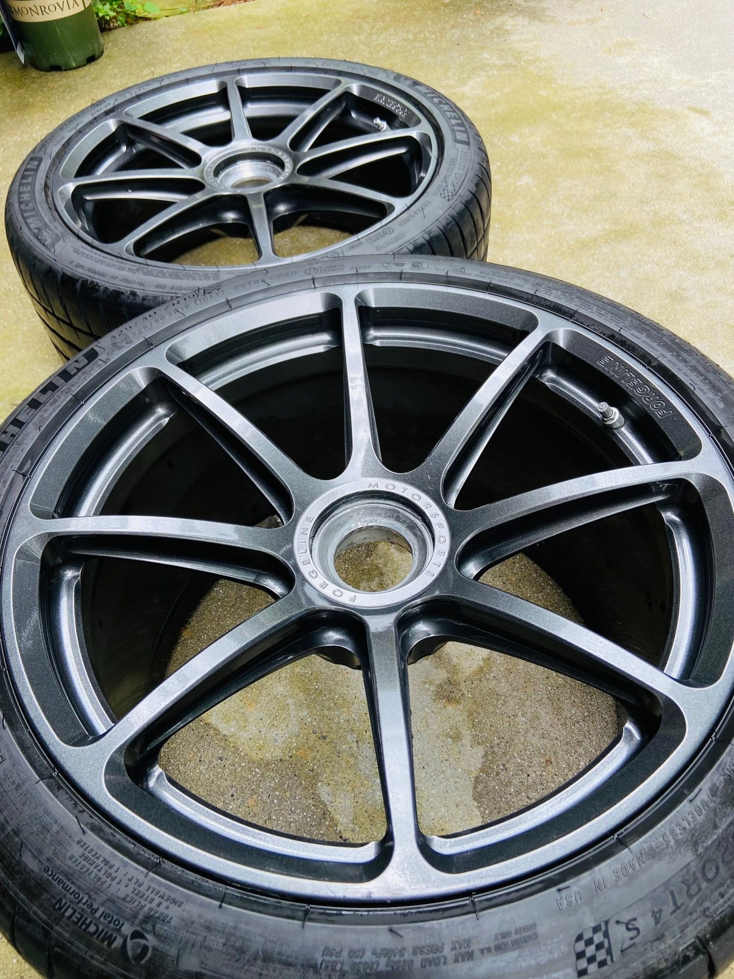 Wheels and Tires/Axles - 19 inch Forgeline GE1R Wheels with Michelin Pilot Sport 4s Tires - Used - 2014 to 2019 Porsche GT3 - Atlanta, GA 30339, United States