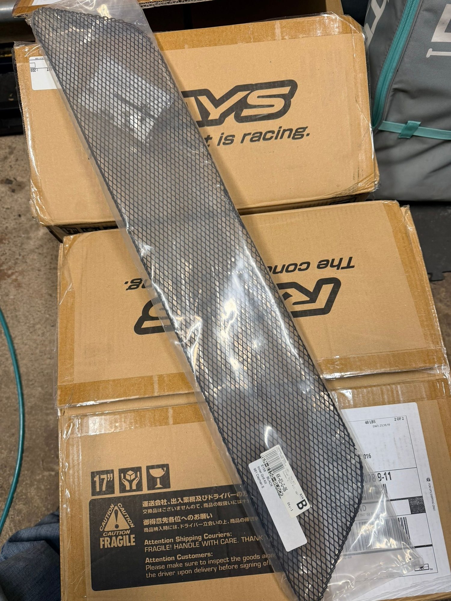 Accessories - Rennline center mesh grill guard and Lower right valve cover heat shield - New - -1 to 2027  All Models - Cranford, NJ 07016, United States
