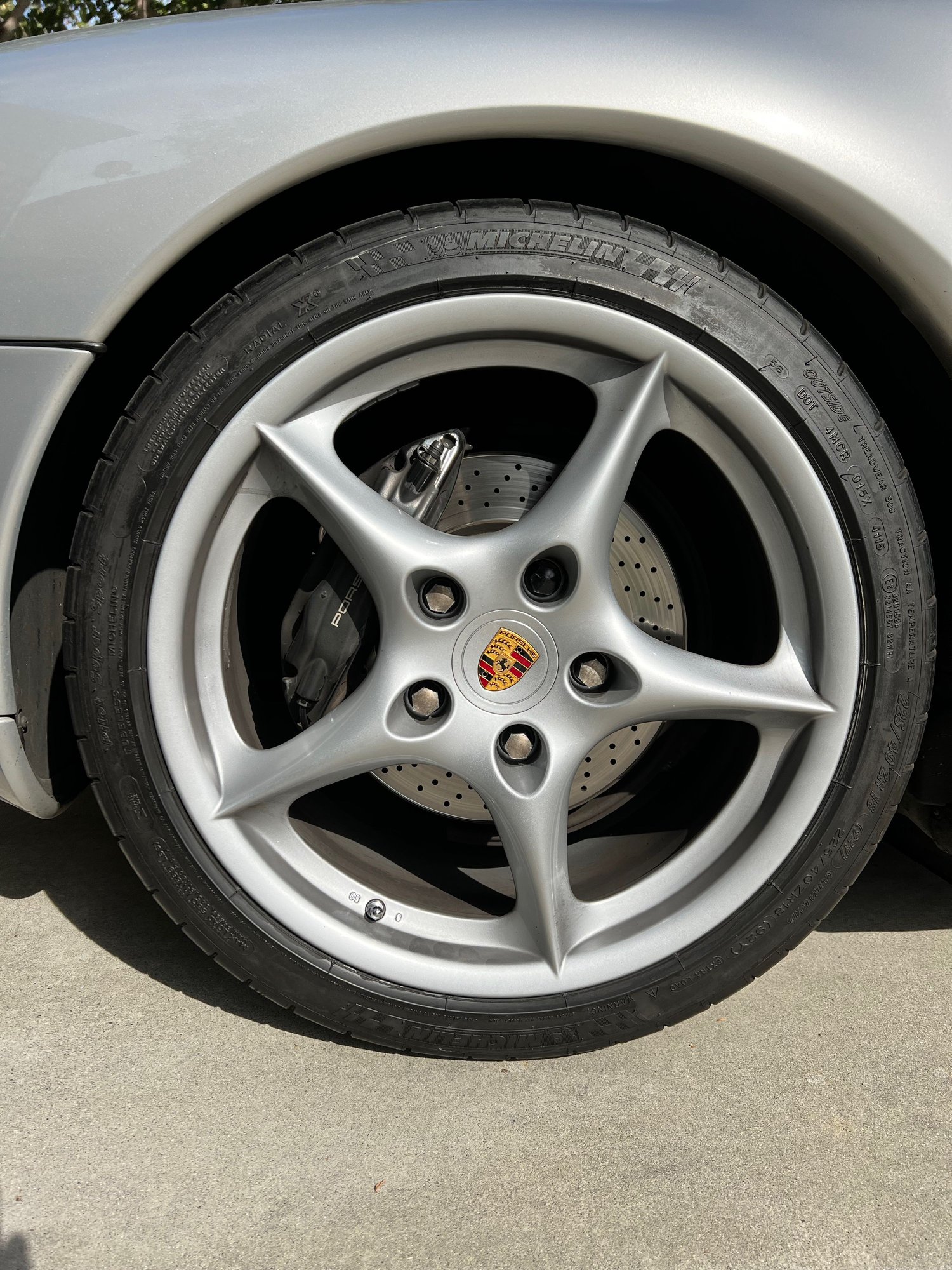 Wheels and Tires/Axles - Porsche 911 MY02 wheels 993 996 made by BBS - Used - 1995 to 2004 Porsche 911 - Carson, CA 90746, United States