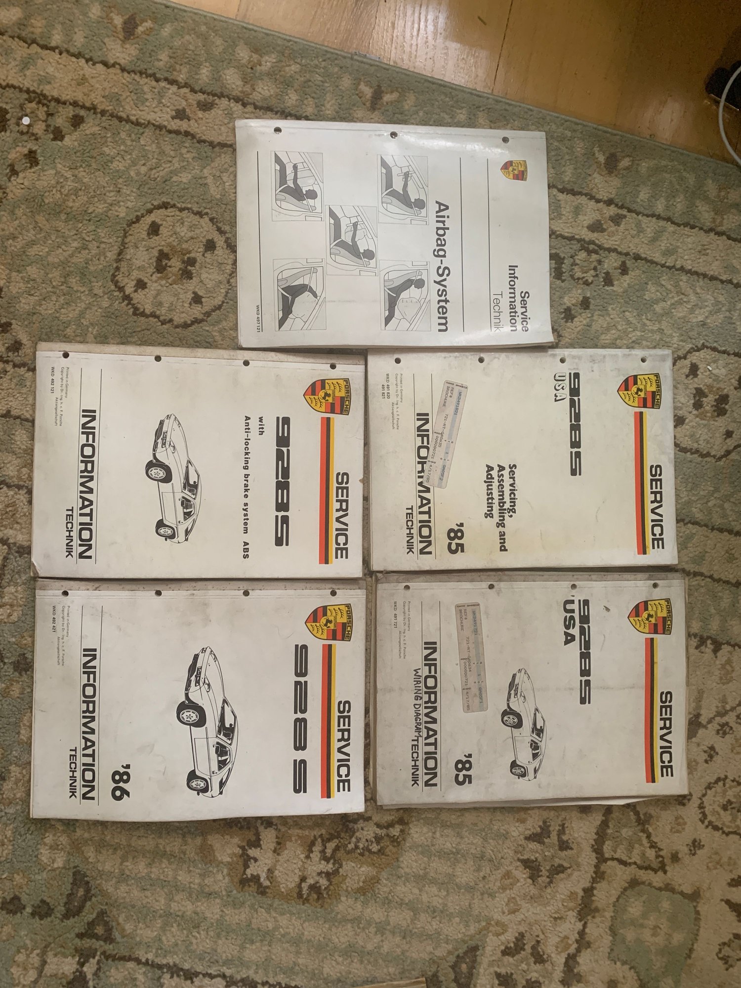 Miscellaneous - Books for sale - 928 & 944 service manuals and more - Used - 1978 to 1986 Porsche 928 - 1983 to 1989 Porsche 944 - Houston, TX 77079, United States