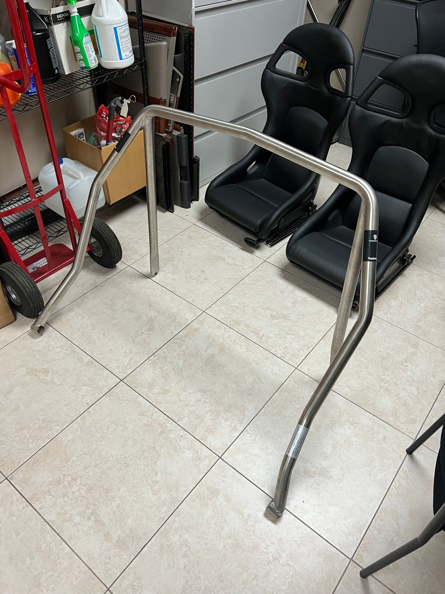 Interior/Upholstery - 996 GT3/2 Euro Bucket Seats + Tequipment Roll bar - Used - 1999 to 2010 Porsche 911 - Miami, FL 33133, United States