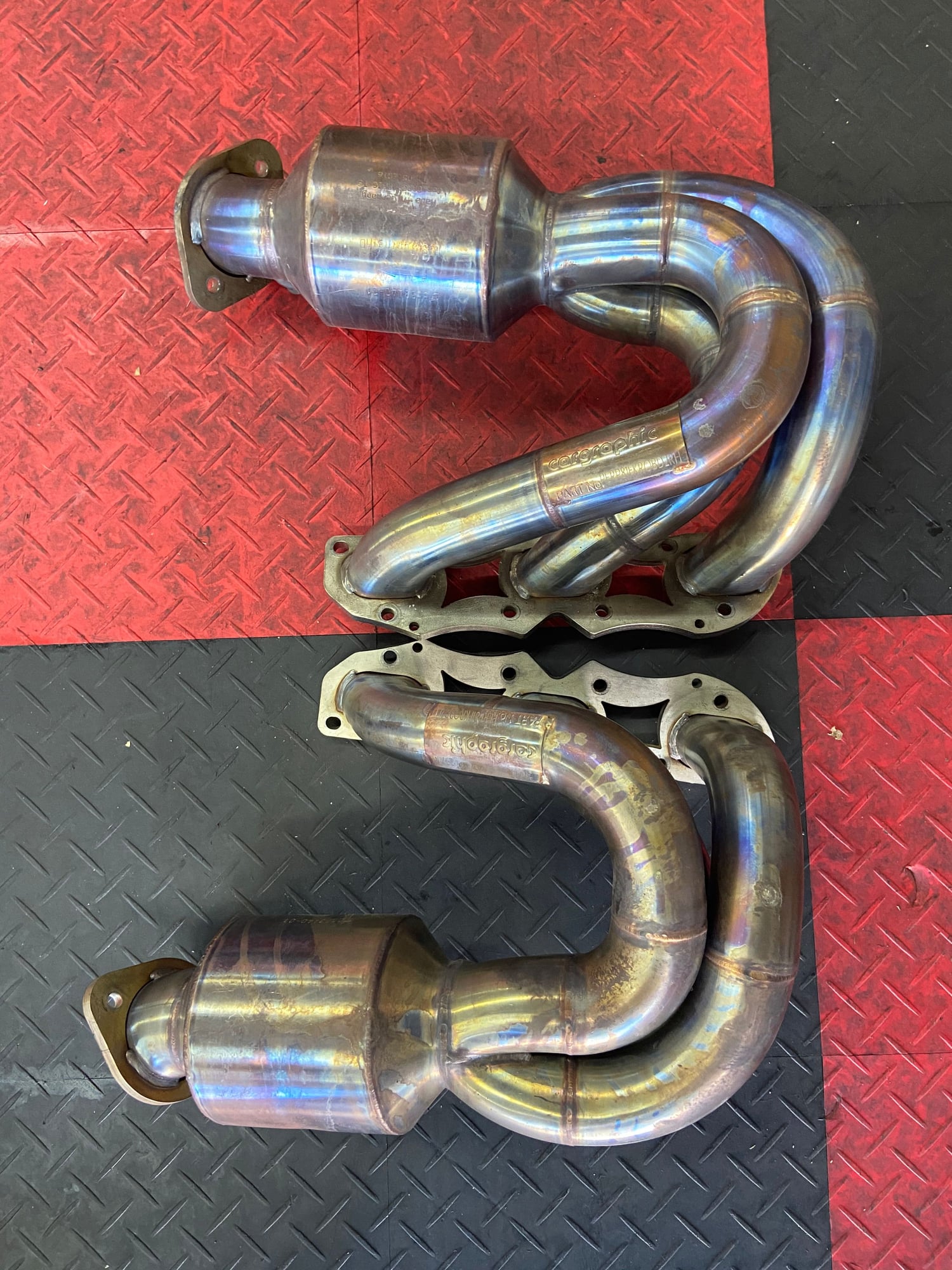 Engine - Exhaust - Cargraphic Sport Header with Cobb Pro-Tune - Used - 2016 Porsche Cayman GT4 - San Jose, CA 95123, United States