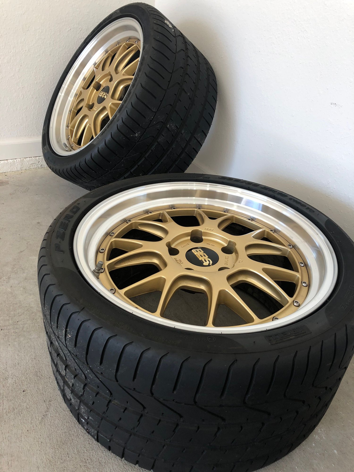 Wheels and Tires/Axles - 19" BBS LM-R wheels with Pirelli tires - Used - 1999 to 2012 Porsche 911 - Ludlow, MA 01056, United States