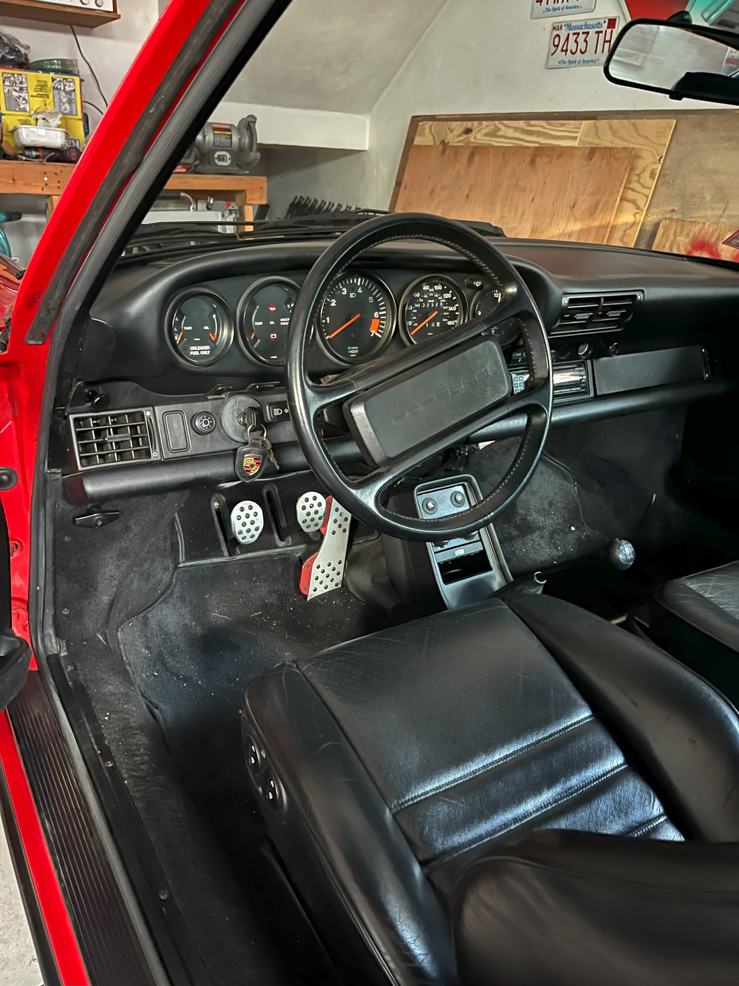 1987 Porsche 911 - 1987 - Spectacular 911 Carrera Coupe - Used - VIN WP0AB0915HS120614 - 102,524 Miles - 2WD - Manual - Coupe - Red - Holliston, MA 01746, United States