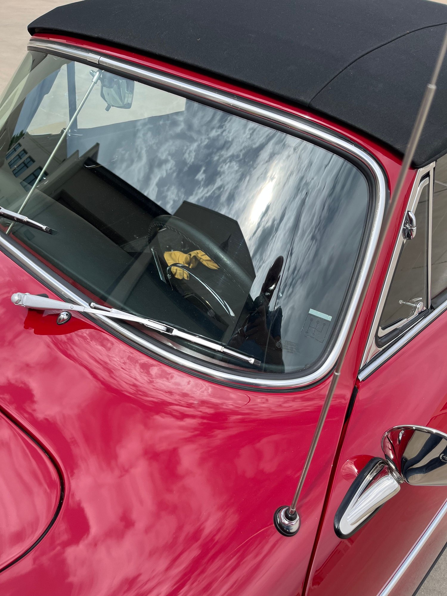 1963 Porsche 356B - Porsche 356 Super B Cabriolet - Used - VIN 1578830000000000 - 1,300 Miles - 4 cyl - 2WD - Manual - Convertible - Red - Littleton, CO 80127, United States