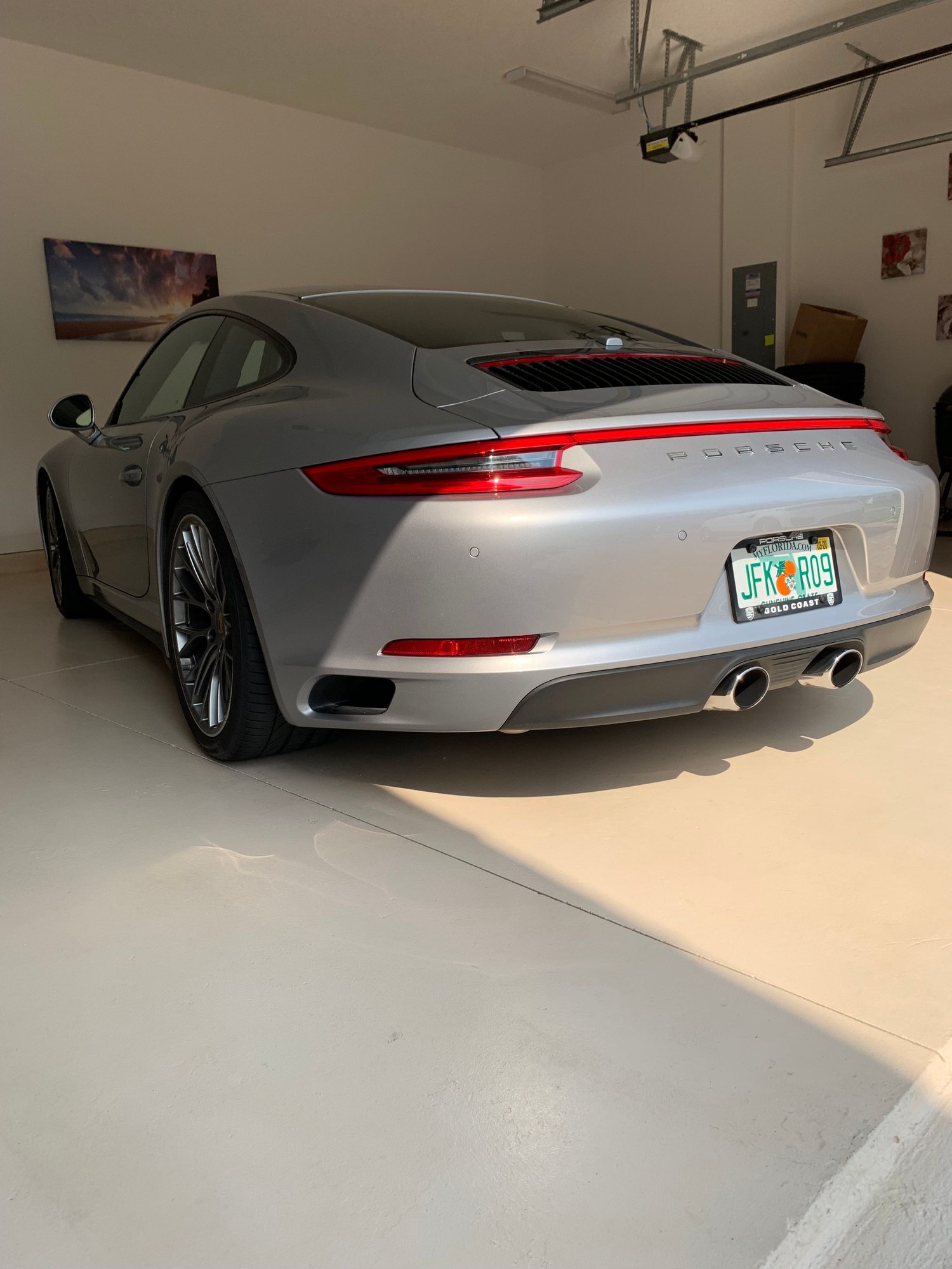 2017 Porsche 911 - 2017  Carrera 4S 7-Speed Manual, finished in Gt Silver with Bordeaux Red. - Used - VIN 2017 4S 7-Speed - 3,900 Miles - 6 cyl - 4WD - Manual - Coupe - Silver - Jacksonville, FL 32256, United States