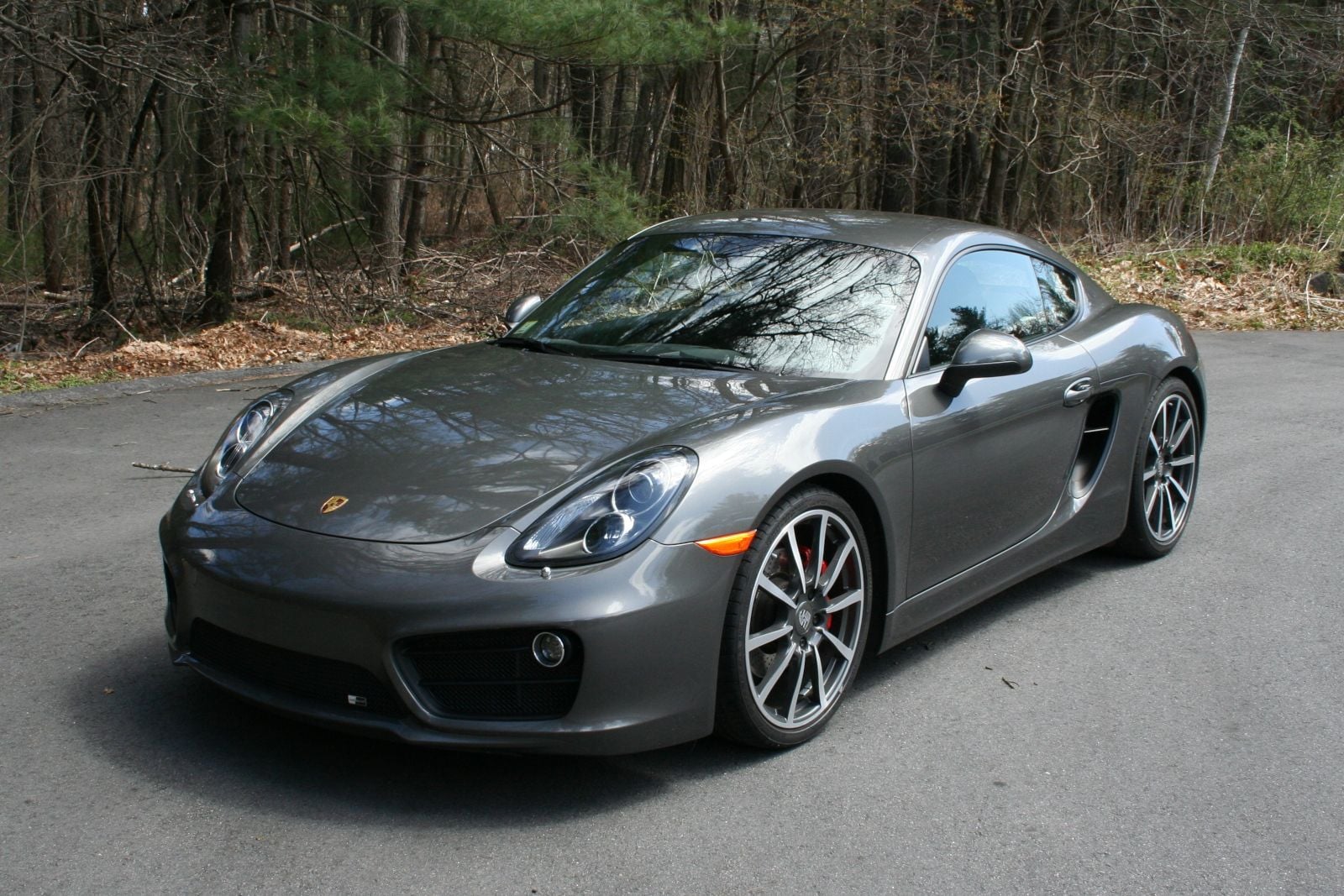 2014 Porsche Cayman -  - Used - VIN WP0AB2A87EK191328 - 14,073 Miles - 6 cyl - 2WD - Automatic - Coupe - Gray - Billerica, MA 01821, United States