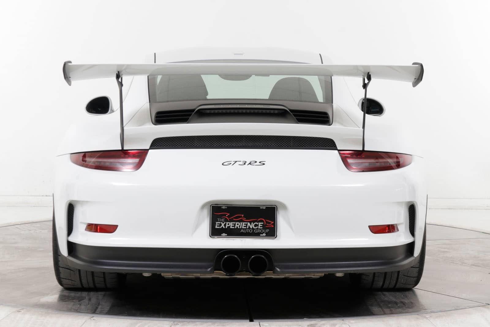 2016 Porsche 911 - Stunning Porsche 911 GT3 RS. Finished in White over Black Leather and Alcantara. - Used - VIN WP0AF2A90GS192854 - 7,350 Miles - 6 cyl - 2WD - Automatic - Coupe - White - Great Neck, NY 11024, United States