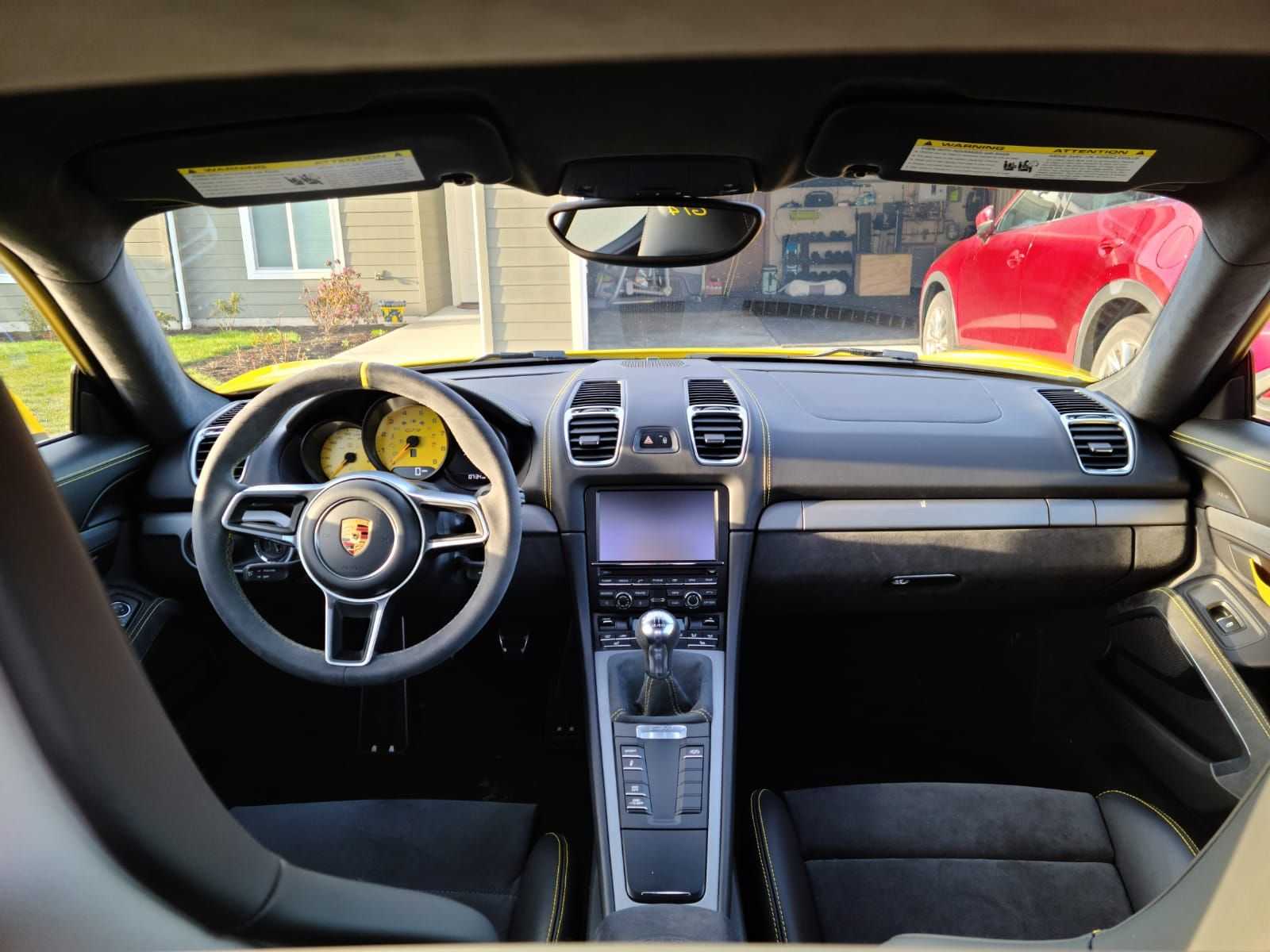 2016 Porsche Cayman GT4 - Yellow GT4 Clean history, no mods, not tracked Updated DME - Used - VIN WP0AC2A85GK191554 - 10,179 Miles - 6 cyl - 2WD - Manual - Coupe - Yellow - Anacortes, WA 98221, United States