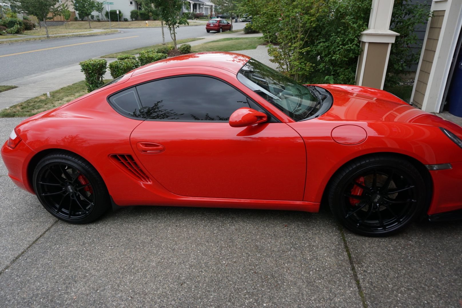 2007 Porsche Cayman - 2007 Cayman S 6MT - 33k miles - Used - VIN WP0AB29807U781768 - 35,100 Miles - 6 cyl - 2WD - Manual - Coupe - Red - Mount Vernon, WA 98273, United States