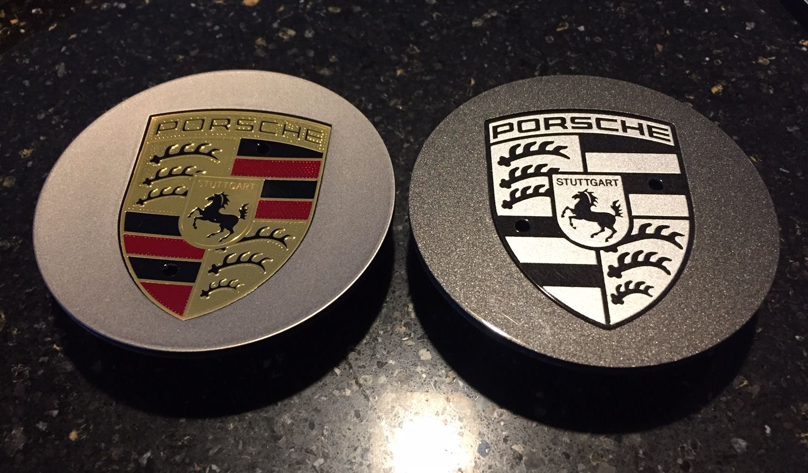 Colored Porsche Crest Center Caps for Carrera T Wheels Page 2