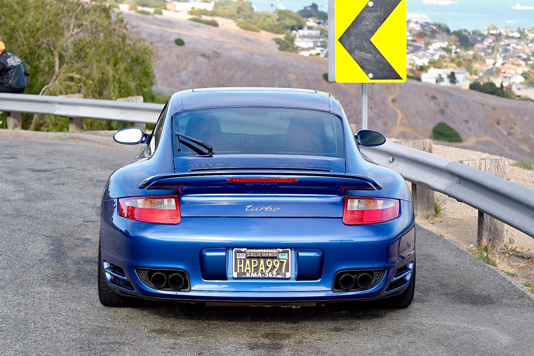 2007 Porsche 911 - 2007 Porsche 911 Turbo Coupe 6-speed - Cobalt Blue - Used - VIN WP0AD29937S786199 - 63,800 Miles - 6 cyl - AWD - Manual - Coupe - Blue - Los Angeles, CA 90275, United States