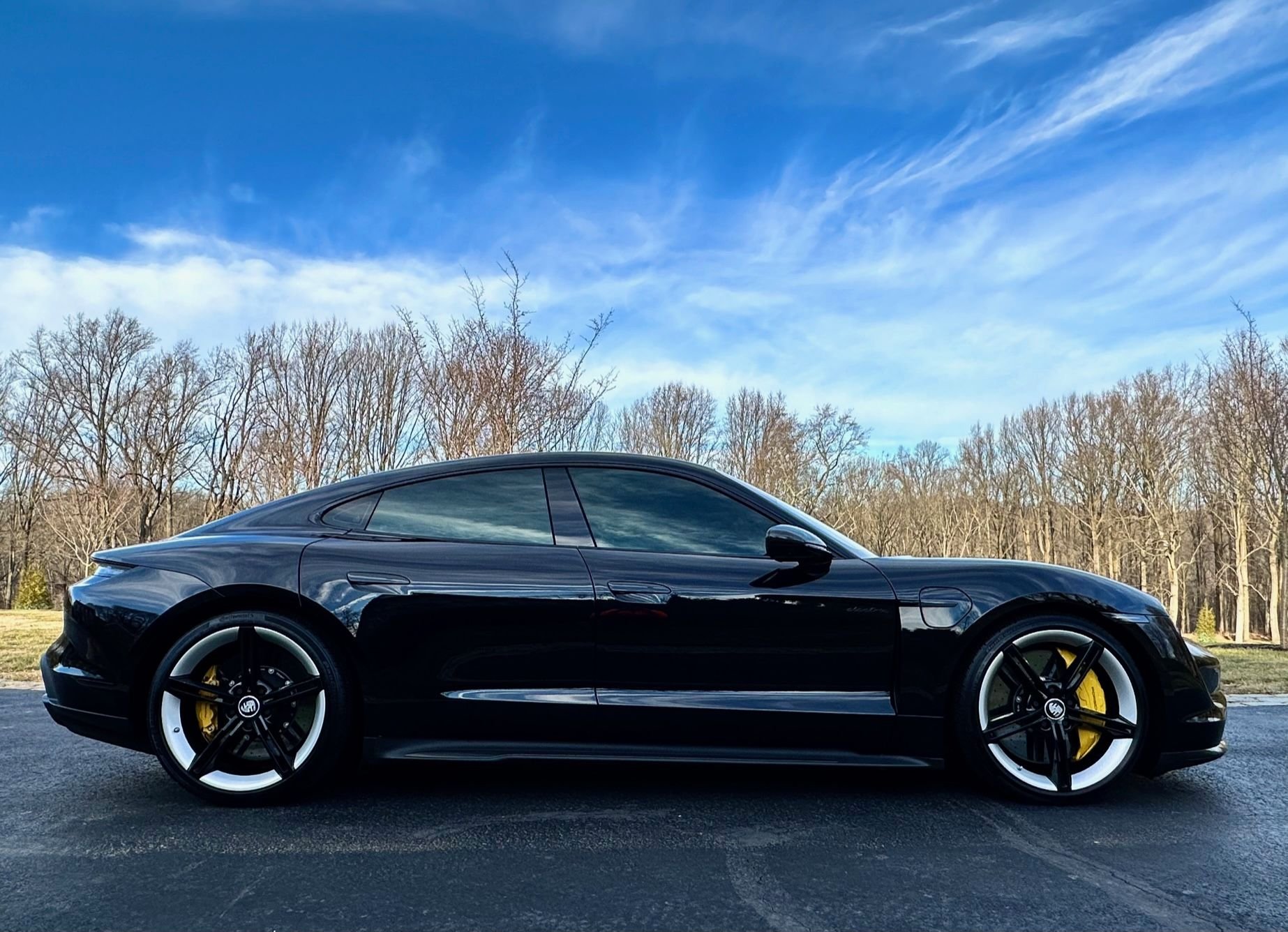 2021 Porsche Taycan - 2021 Taycan Turbo S Black/Red (Philly Area) - Used - VIN WP0AC2Y14MSA62258 - 4,500 Miles - Other - 4WD - Automatic - Sedan - Black - Chadds Ford, PA 19317, United States