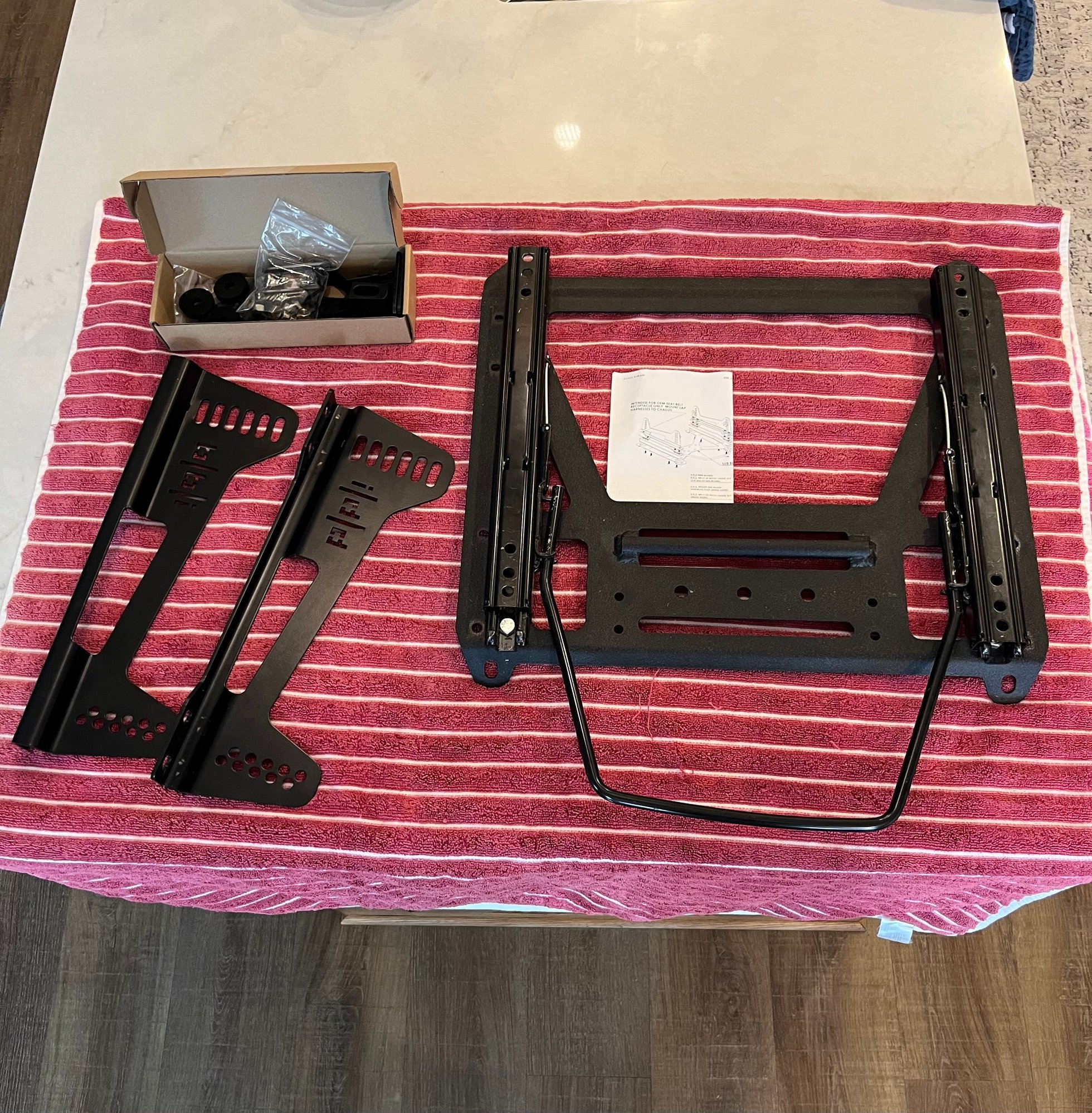 Interior/Upholstery - BBI Seat Base & Slider Kit Porsche 996/997/991/987/981/718 - Used - 1998 to 2020 Porsche All Models - Fort Wayne, IN 46835, United States