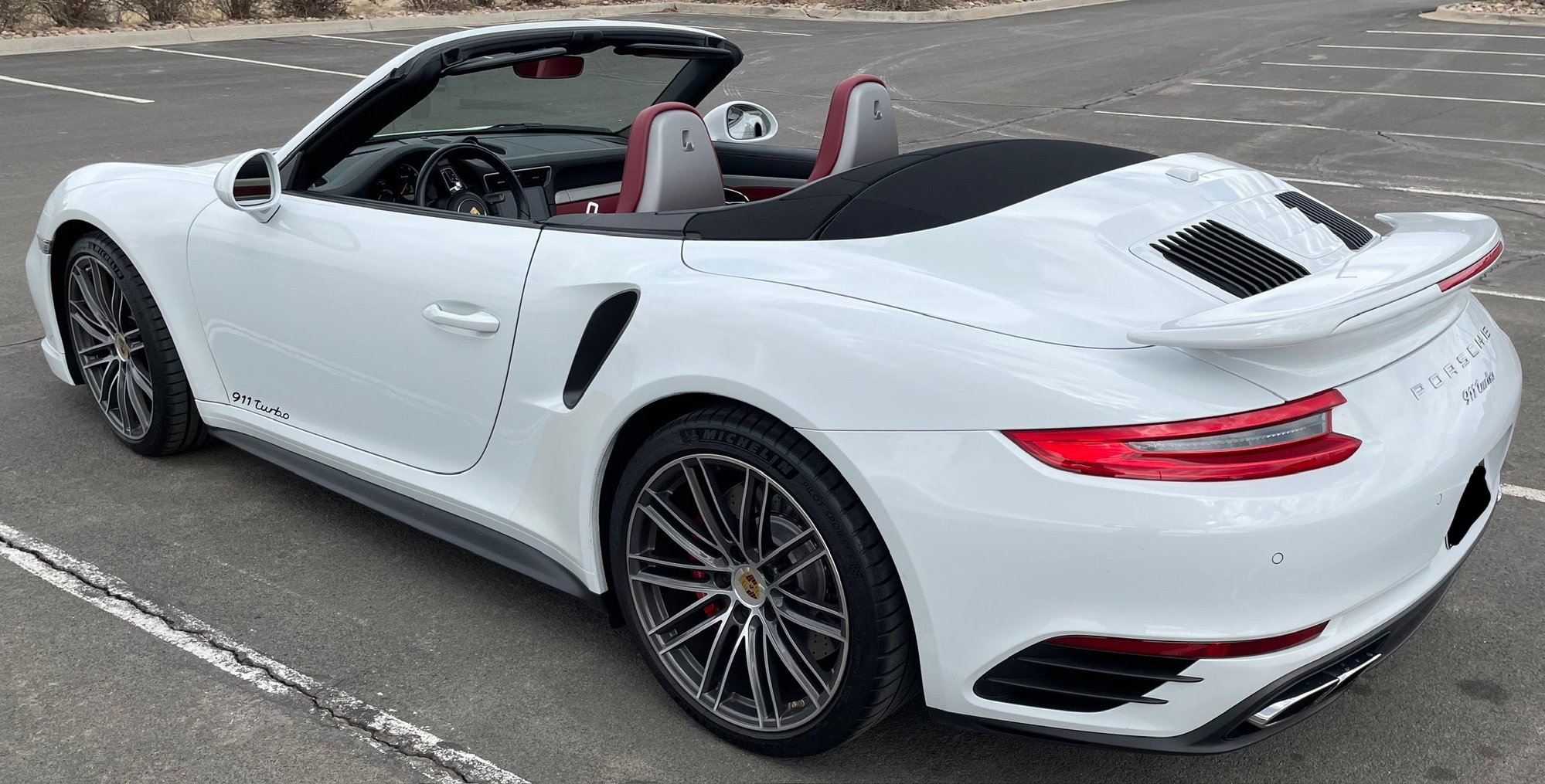 2017 Porsche 911 - 2017 911 turbo Cabriolet - CPO - 991.2 - Used - VIN WP0CD2A92HS178745 - 22,651 Miles - 6 cyl - AWD - Automatic - Convertible - White - Parker, CO 80138, United States