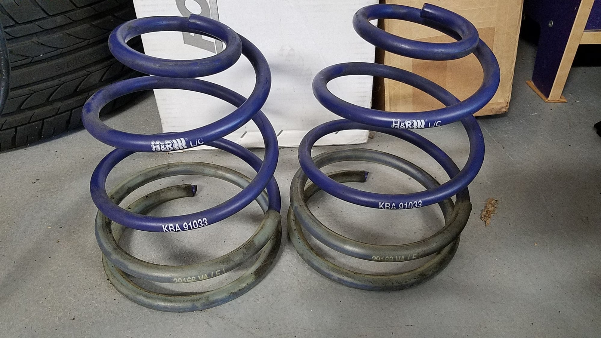 Steering/Suspension - H&R Lowering Springs 987 Cayman 986 Boxster excellent condition - Used - 1999 to 2012 Porsche Boxster - 2006 to 2012 Porsche Cayman - Corte Madera, CA 94925, United States