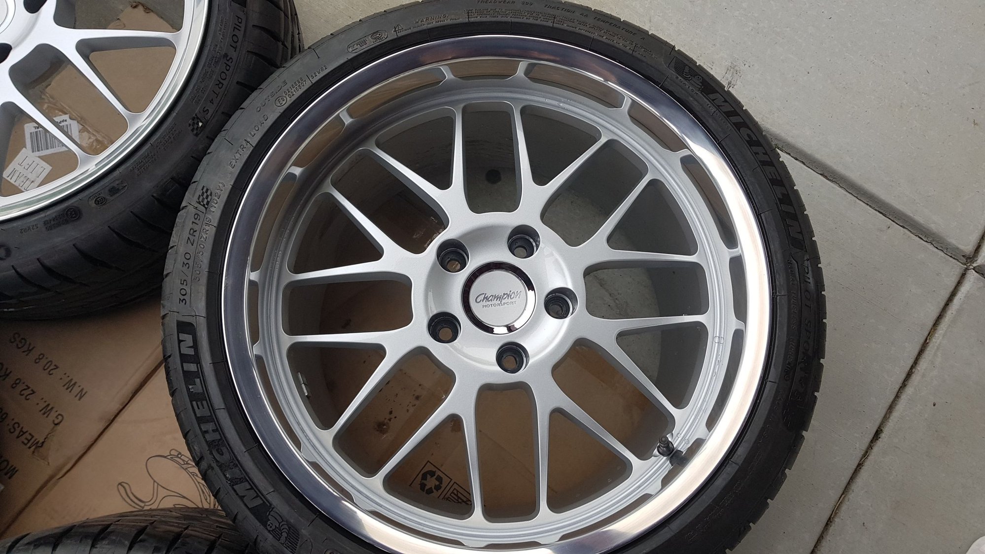 Wheels and Tires/Axles - 19in Champion Monolite RG5 Wheels Newly Refinished w/ Pilot Sport 4S Tires - Used - 2001 to 2019 Porsche 911 - Santa Clara, CA 95050, United States
