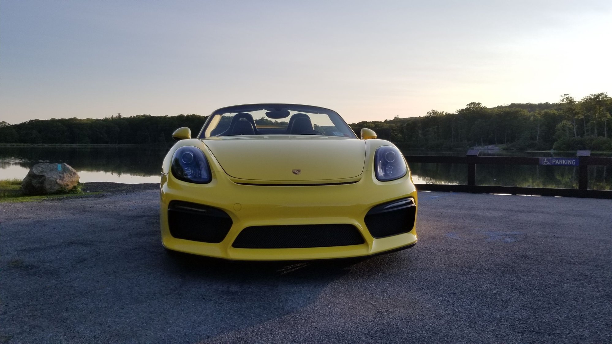 2016 Porsche Boxster - 2016 Racing Yellow Boxster Spyder - Original Owner!Clean Car!- $79,900 - Used - VIN WP0CC2A89GS152717 - 14,850 Miles - 6 cyl - 2WD - Manual - Convertible - Yellow - Suffern, NY 10901, United States