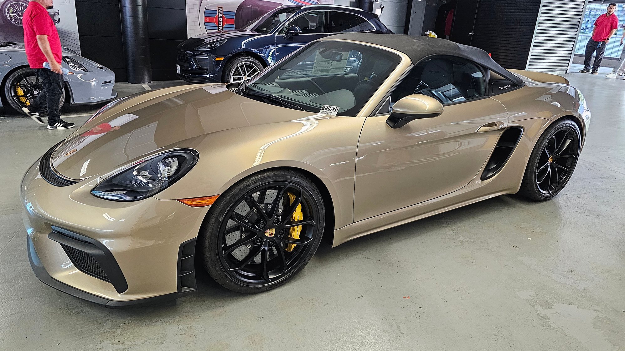 2024 Porsche 718 - Rare PTS 718 Spyder - fully optioned - Used - VIN WP0CC2A83PS222079 - 700 Miles - Automatic - Gold - Rowland Heights, CA 91748, United States