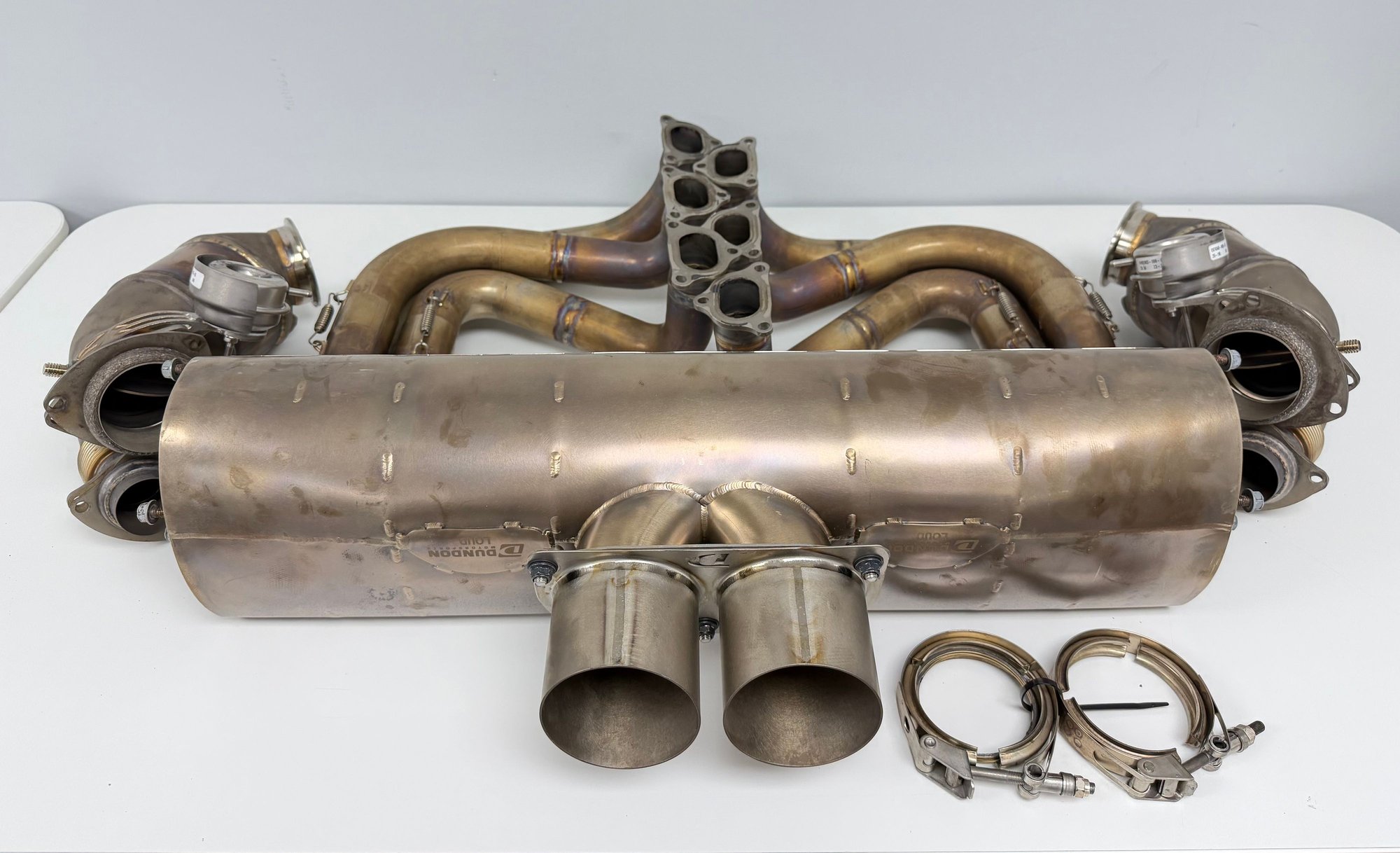 Engine - Exhaust - Dundon Street Headers+Muffler Exhaust 2010-2011 Porsche 911 997.2 GT3 GT3 RS - Used - Hollywood, FL 33020, United States