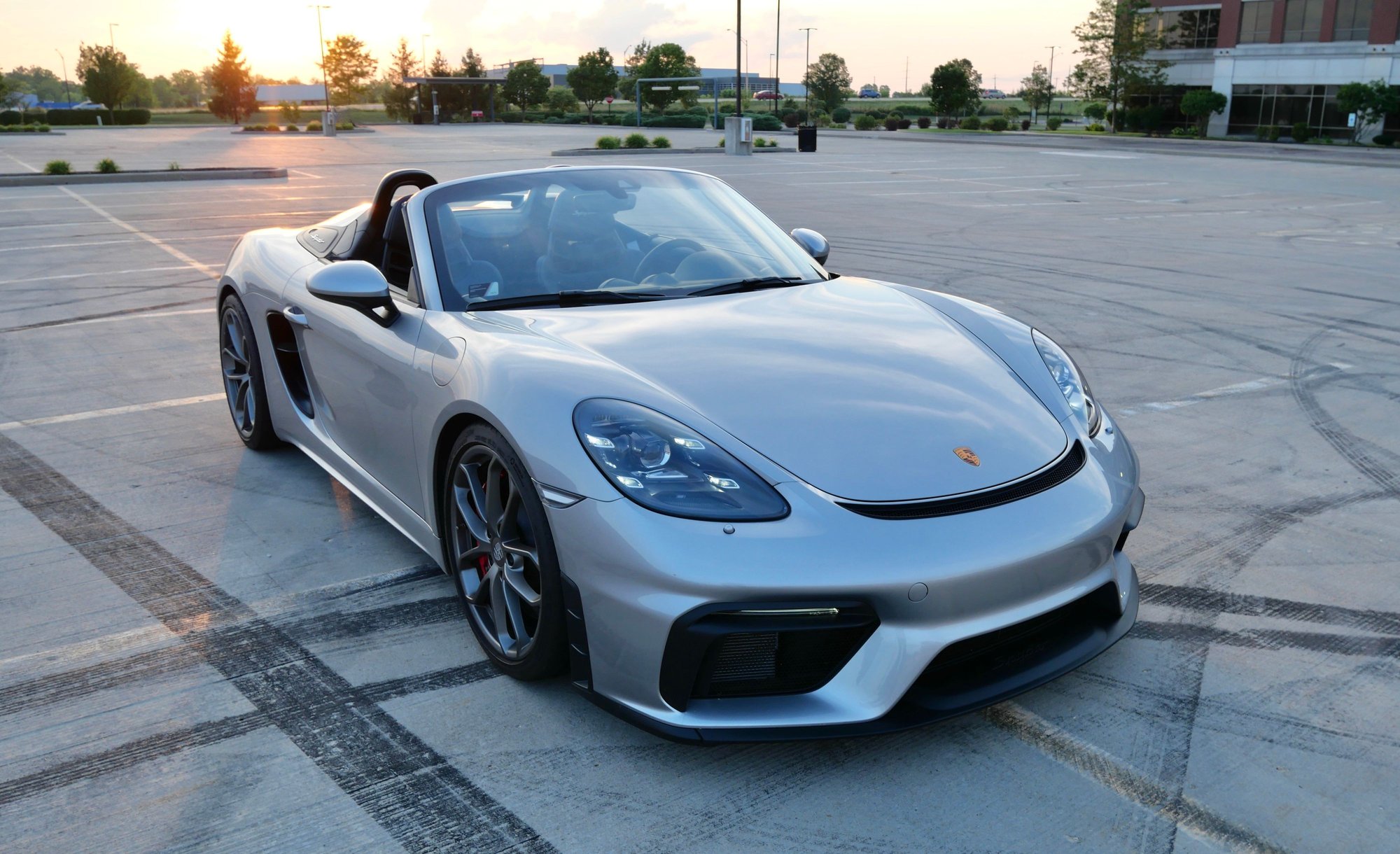 2022 Porsche 718 - 2022 718 Spyder 6MT with Buckets, PDLS+, Leather, Bose, Full PPF, One Owner... - Used - VIN WPOCC2A83NS233559 - 11,477 Miles - 6 cyl - 2WD - Manual - Convertible - Silver - Springboro, OH 45066, United States