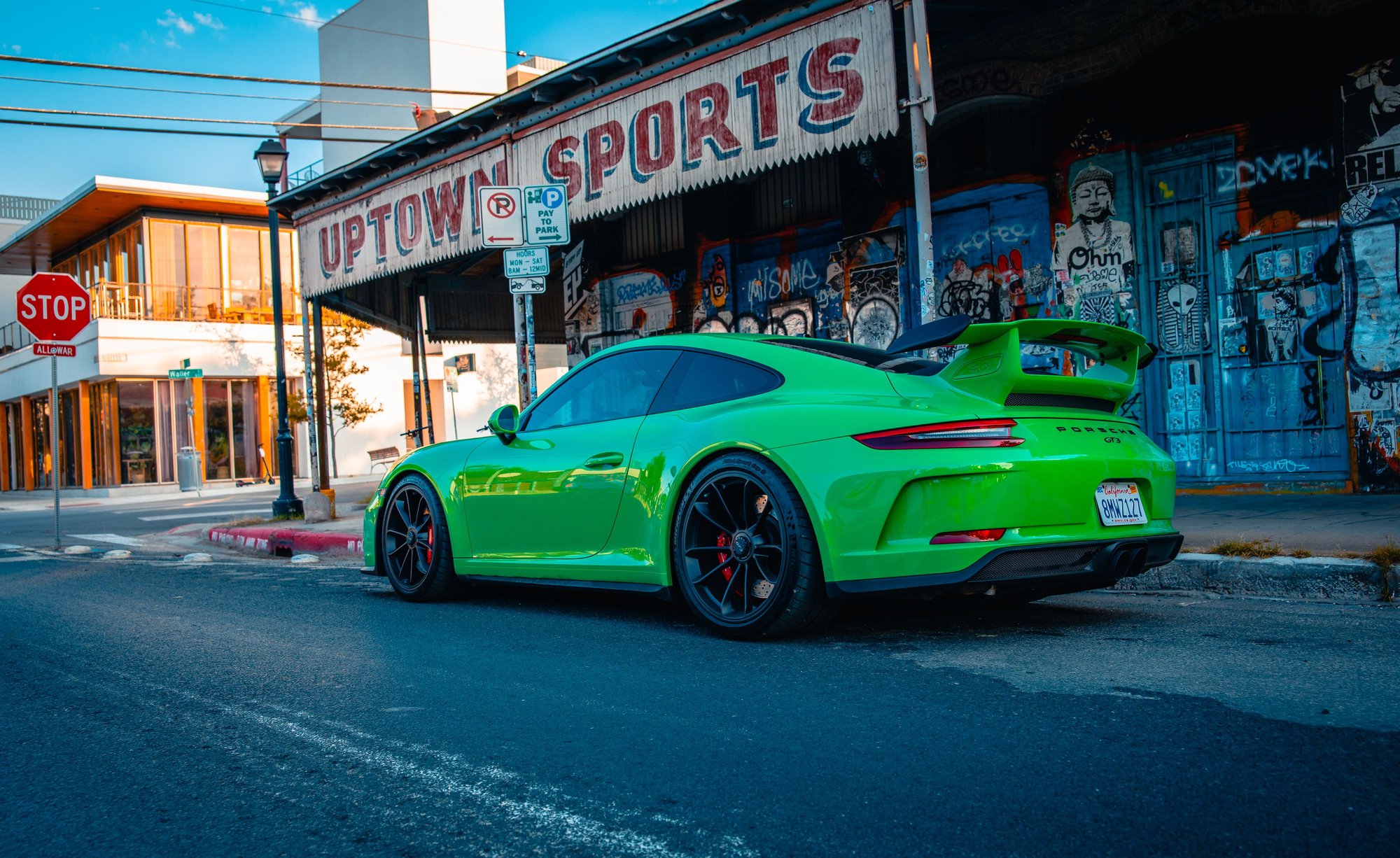 2018 Porsche GT3 - Signal Green GT3 - Used - VIN WP0AC2A97JS175226 - 14,780 Miles - Automatic - Coupe - Other - Austin, TX 78731, United States