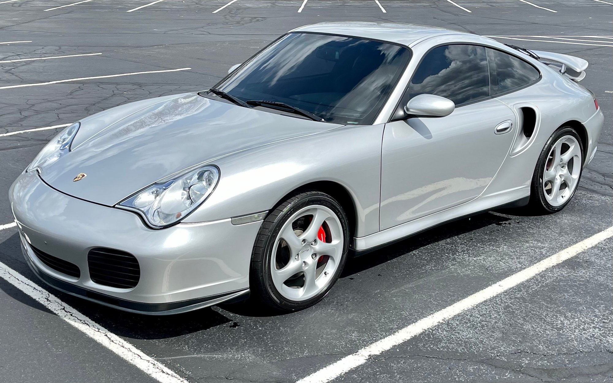 2001 Porsche 911 - 2001 911 Turbo - Manual, Low Miles - Used - VIN WP0AB29911S686387 - 45,870 Miles - 6 cyl - AWD - Manual - Coupe - Silver - Columbus, IN 47203, United States