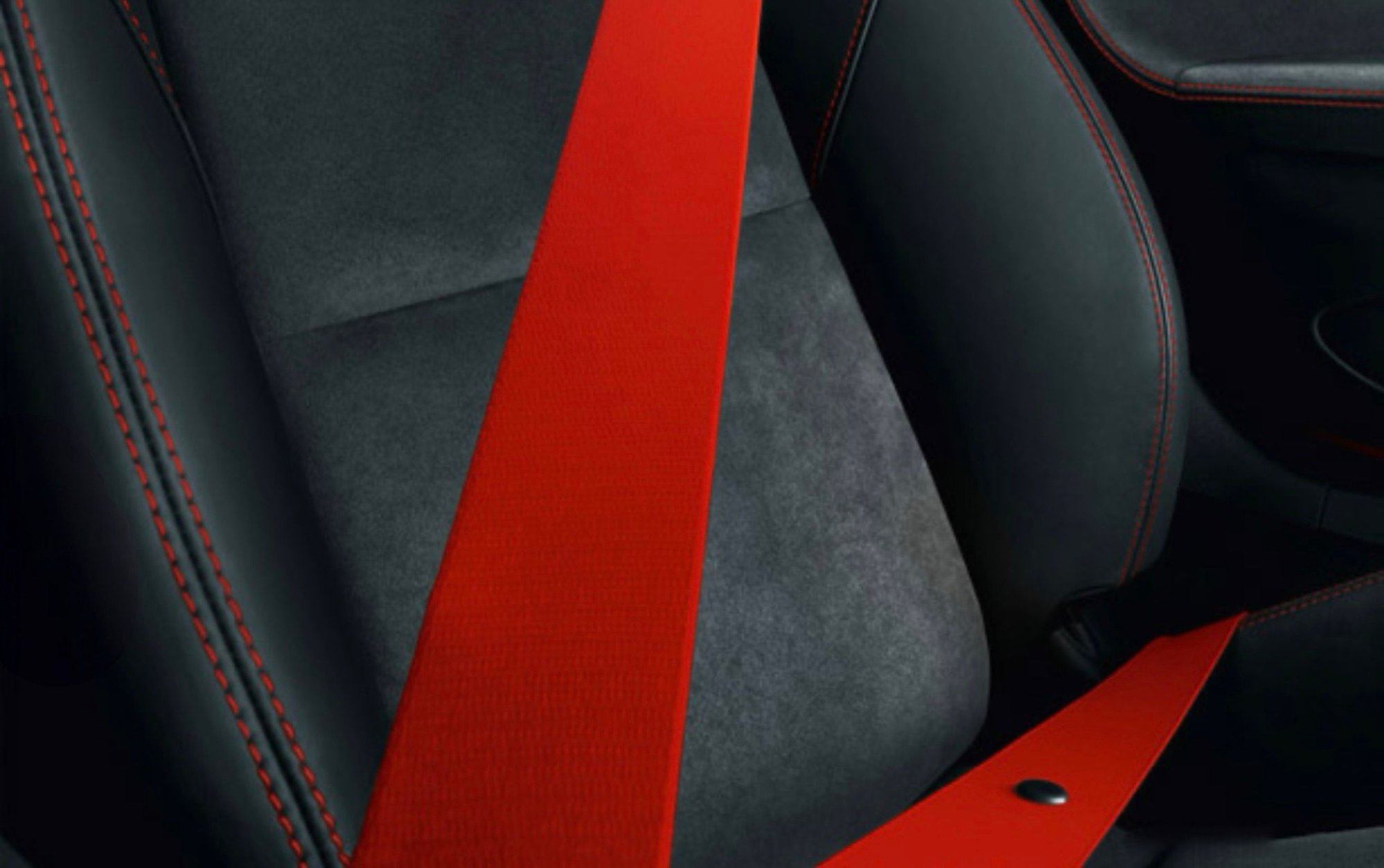 Interior/Upholstery - NEW Porsche OEM Three-point safety belts Carmine Red ALL 718 models - New - 2017 to 2024 Porsche 718 - Westlake Village, CA 91361, United States