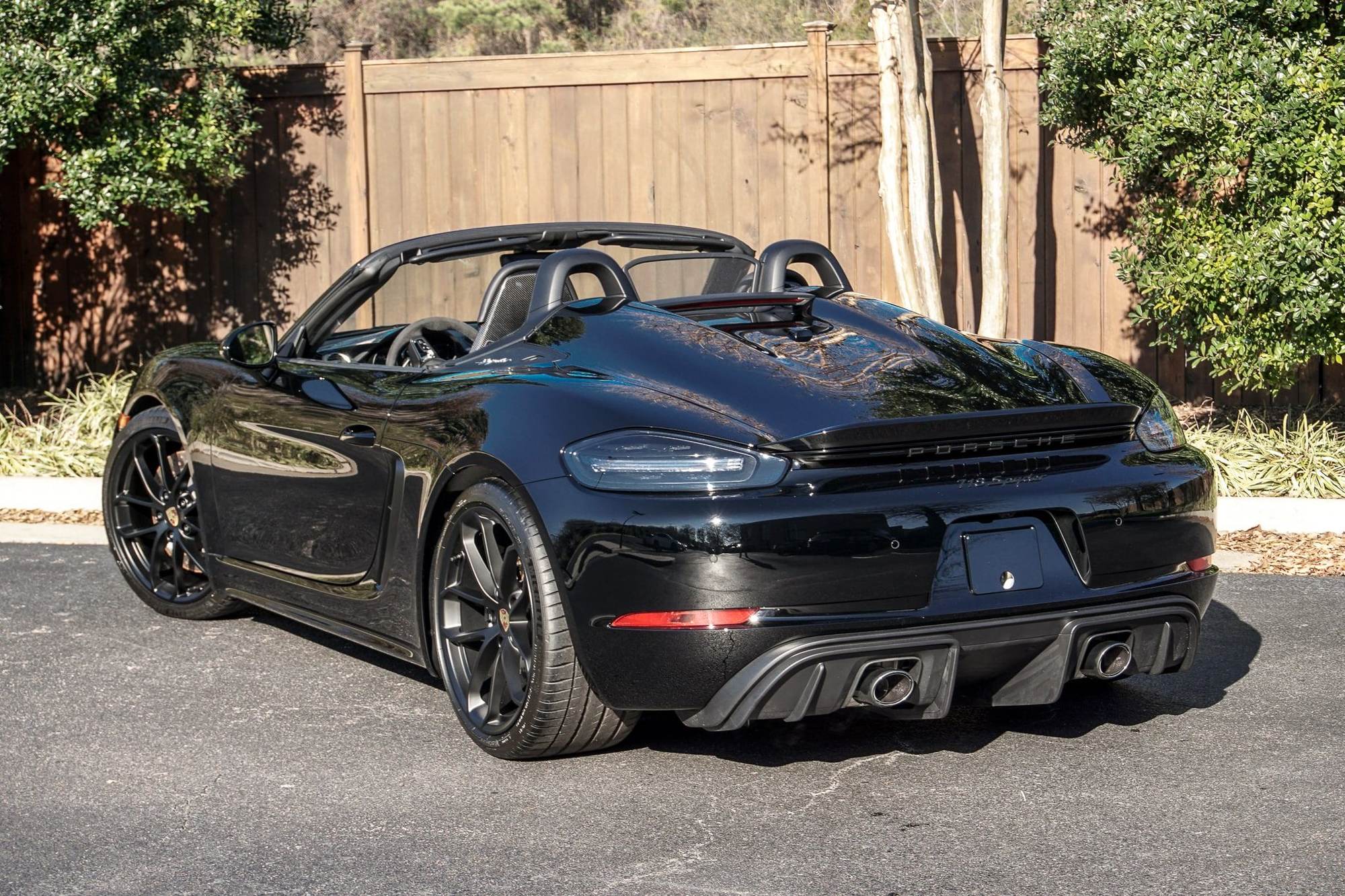 2021 Porsche 718 Spyder - 718 Spyder with PDK, LWB, PPF +more, LOW MILES! - Used - VIN WP0DJDKL3030SS18 - 700 Miles - 6 cyl - 2WD - Automatic - Convertible - Black - Allentown, PA 18106, United States