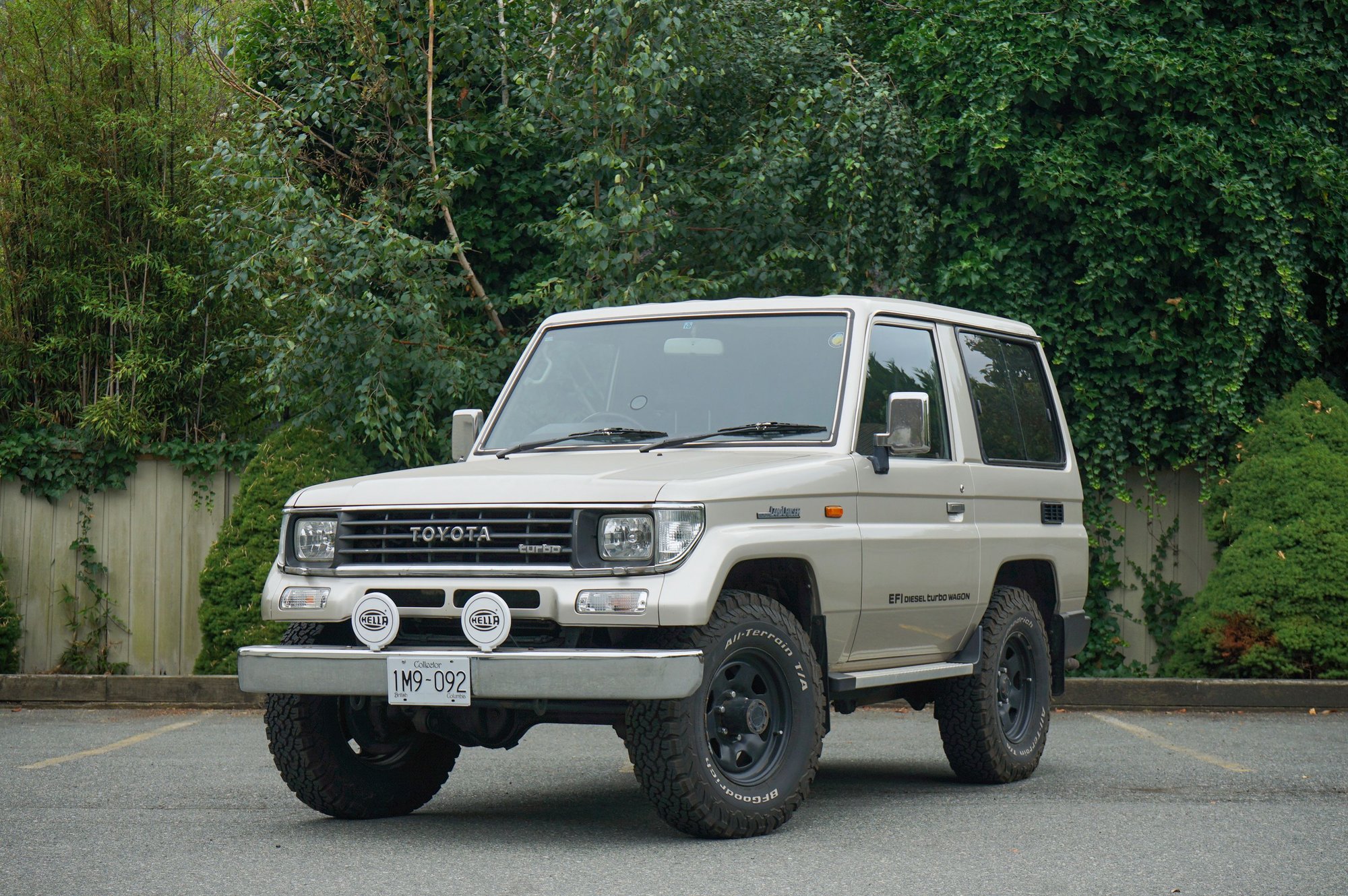 1990 Toyota Land Cruiser - 1990 Toyota Land Cruiser Prado - 5-Speed Manual Turbo Diesel - Used - VIN 00000000000000000 - 70,000 Miles - 4 cyl - 4WD - Manual - Truck - Vancouver, BC V5Z4N6, Canada