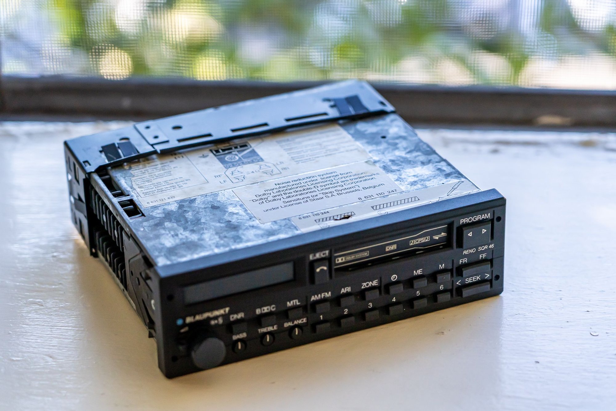 Interior/Upholstery - Blaupunkt Reno SQR 46 - Cassette Radio with  Amp - Used - 1990 to 1994 Porsche 911 - Wynnewood, PA 19096, United States