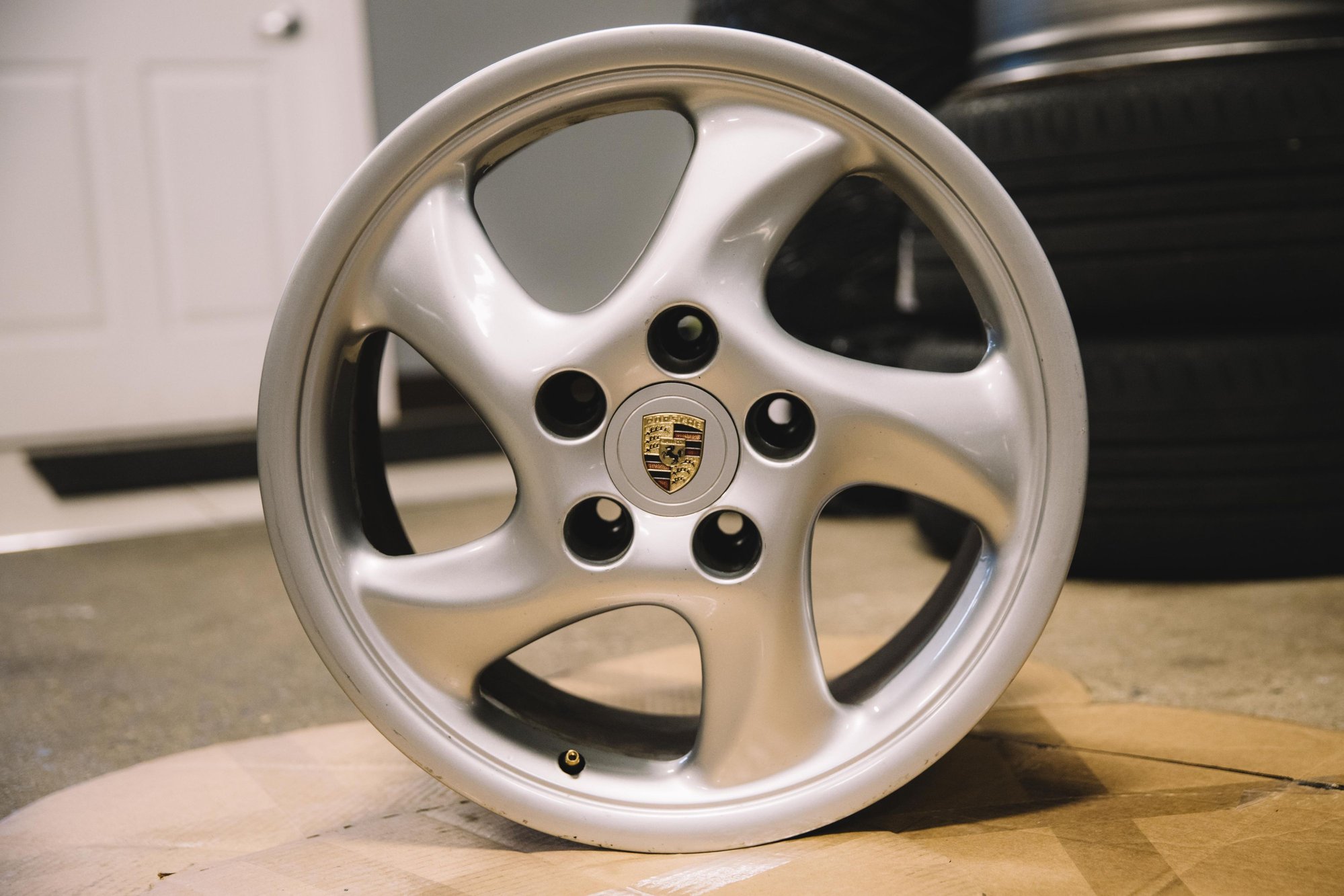 Wheels and Tires/Axles - 17" Porsche 911 996 Boxster 986 Twist Wheels in Silver - Used - 1998 to 2004 Porsche 911 - 1998 to 2004 Porsche Boxster - West Chester, PA 19382, United States