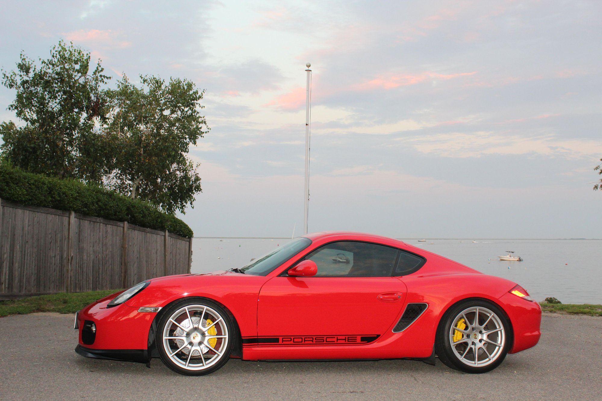 2009 Porsche Cayman - 2009 987.2 Porsche Cayman (6MT, Guards Red, GT4 Aero, Bilstein, Alcantara + more) - Used - VIN WP0AA29819U760885 - 74,733 Miles - 6 cyl - 2WD - Manual - Coupe - Red - Plymouth, MA 02360, United States