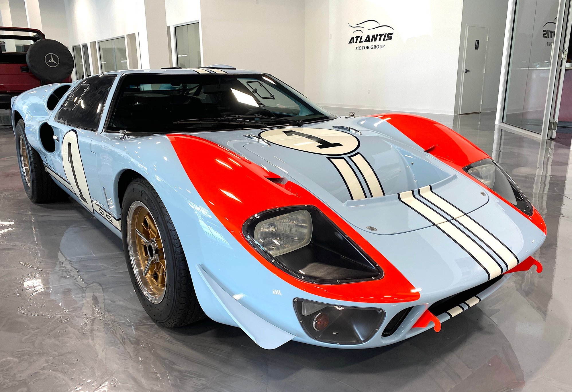 1966 Ford GT40 - 1966 Ford GT40 - Street Legal - Used - VIN GT40P224500000000 - 70 Miles - 8 cyl - 2WD - Manual - Coupe - Blue - Boca Raton, FL 33431, United States